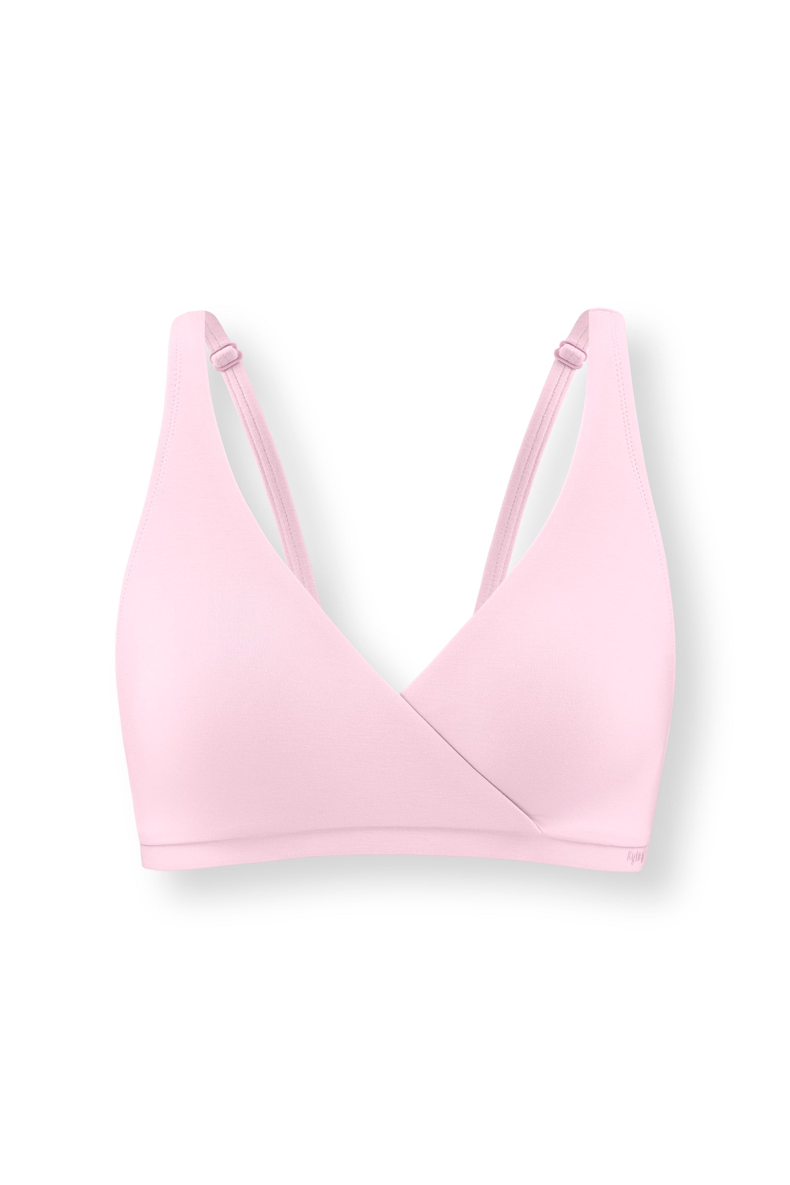 Women's Cross Front Bralette in Peony - Image 3
