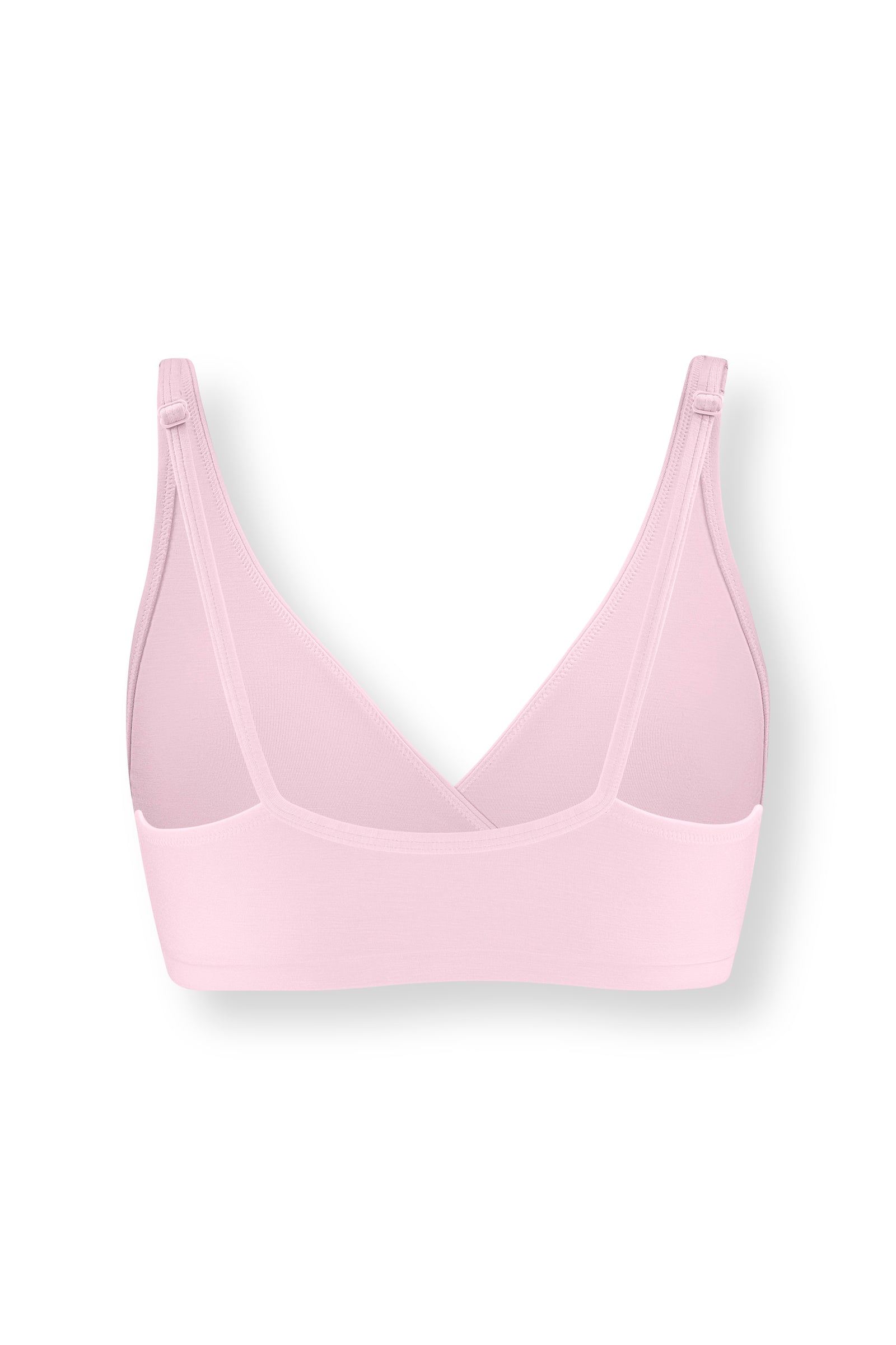 Women's Cross Front Bralette in Peony - Image 4