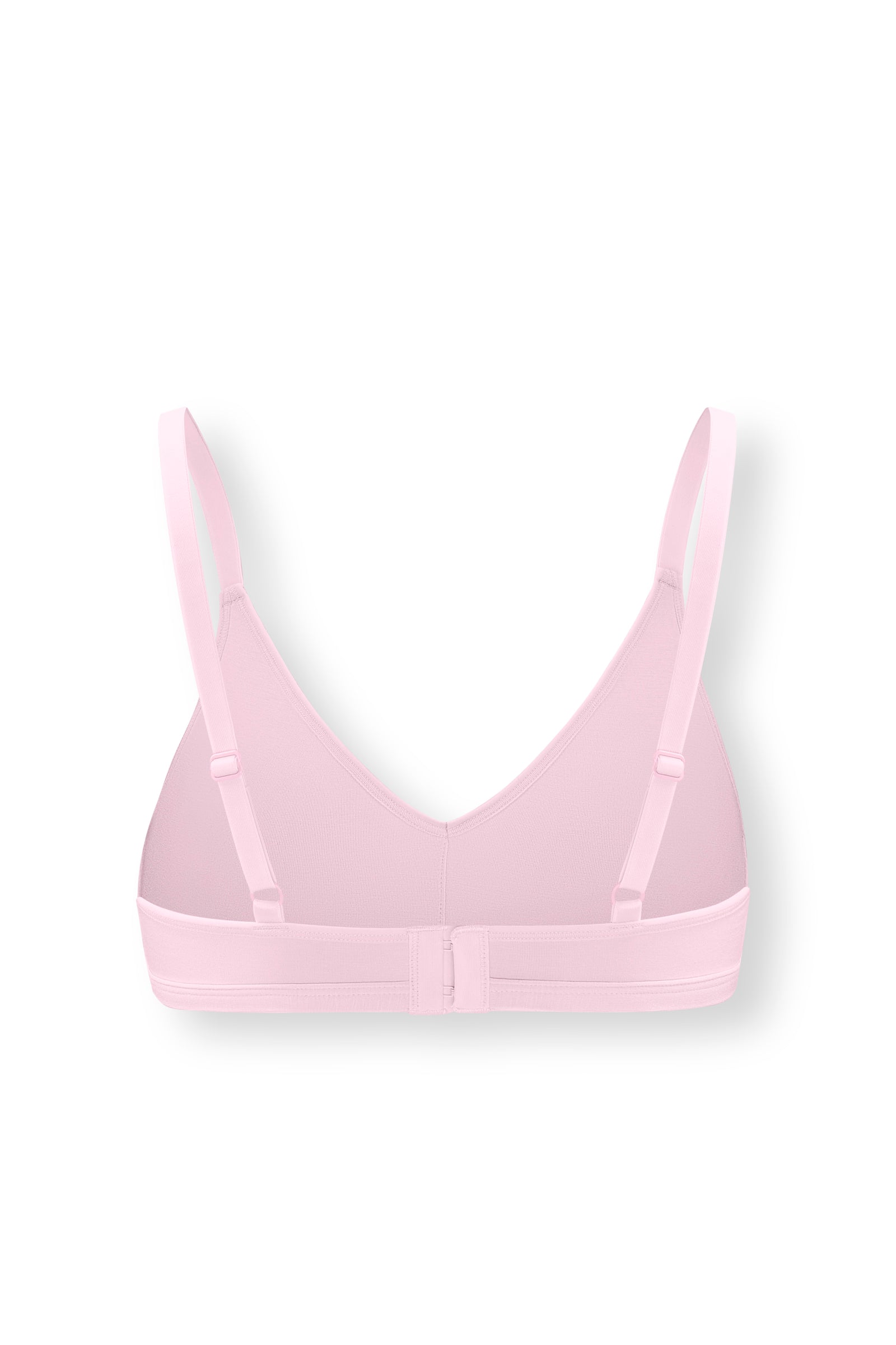 Women's V-Neck Bra in Peony - Image 4