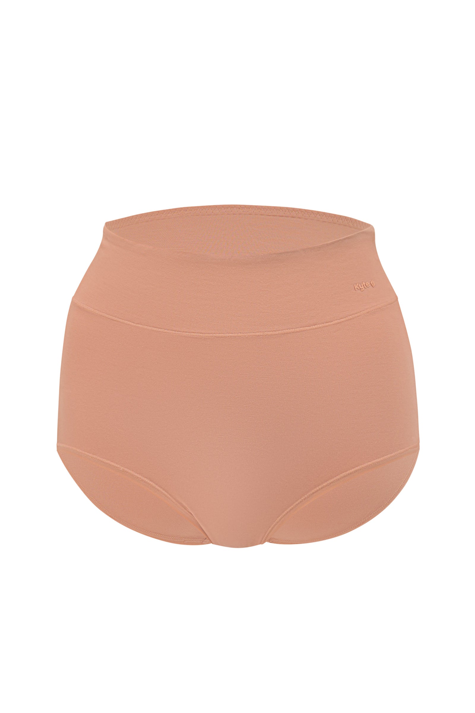 Women's High-Waisted Brief in Latte - Image 3