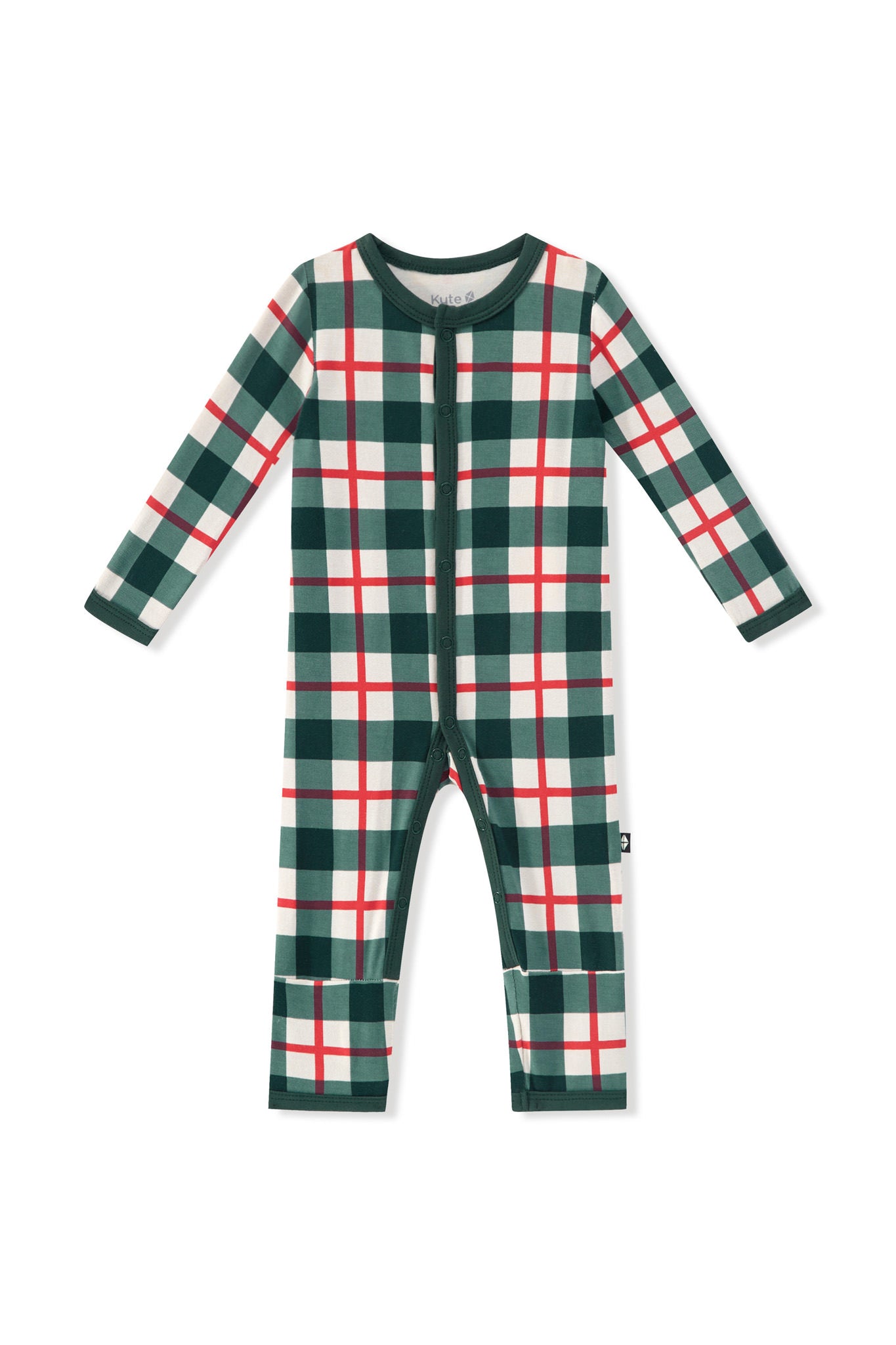 Romper in Holiday Plaid - Image 2