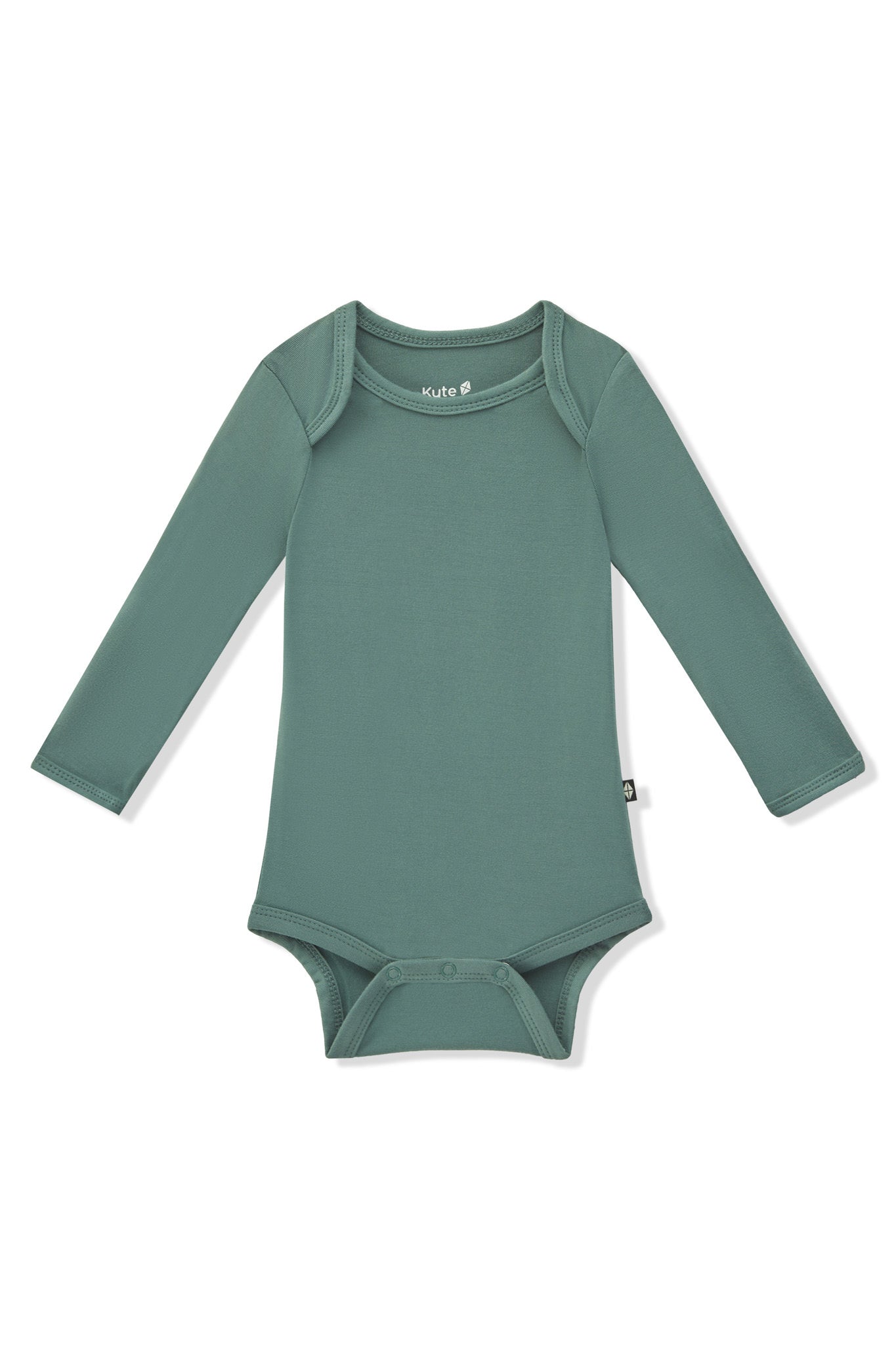 Long Sleeve Bodysuit in Pine - Image 2