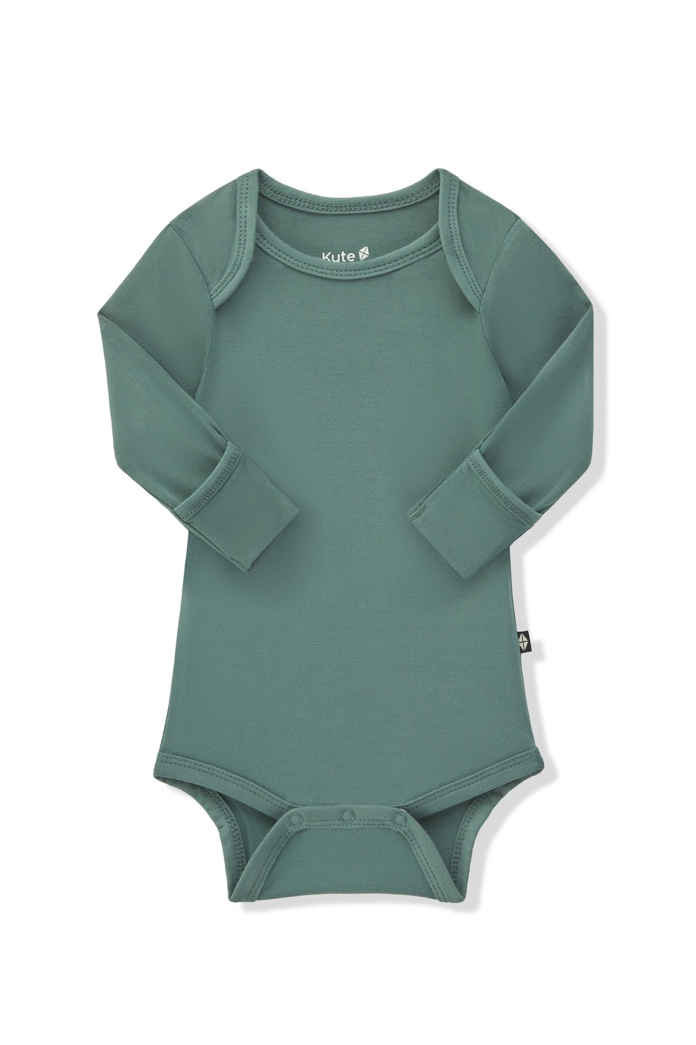 Long Sleeve Bodysuit in Pine - Image 4