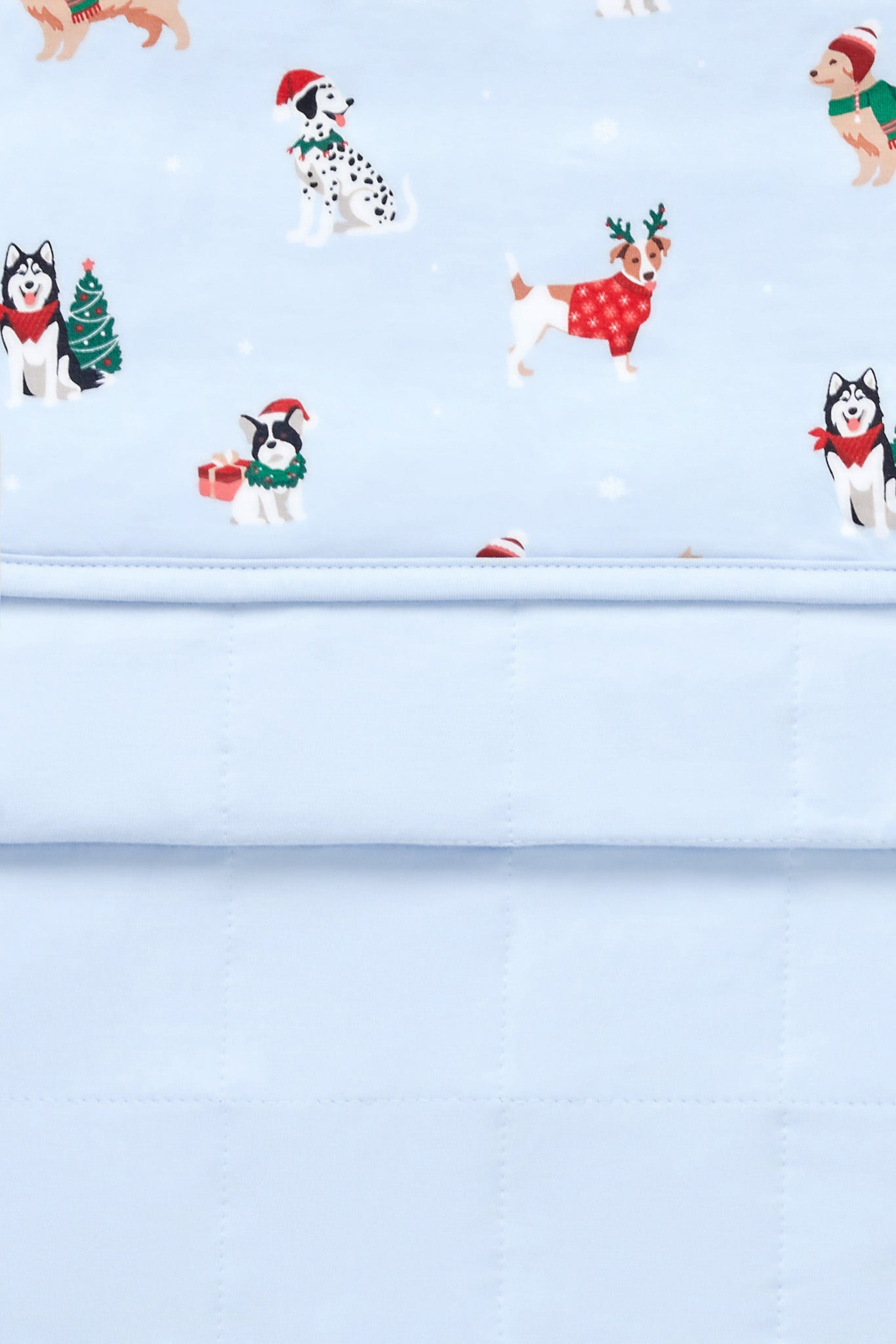 Toddler Blanket in Holiday Pups 1.0 - Image 3