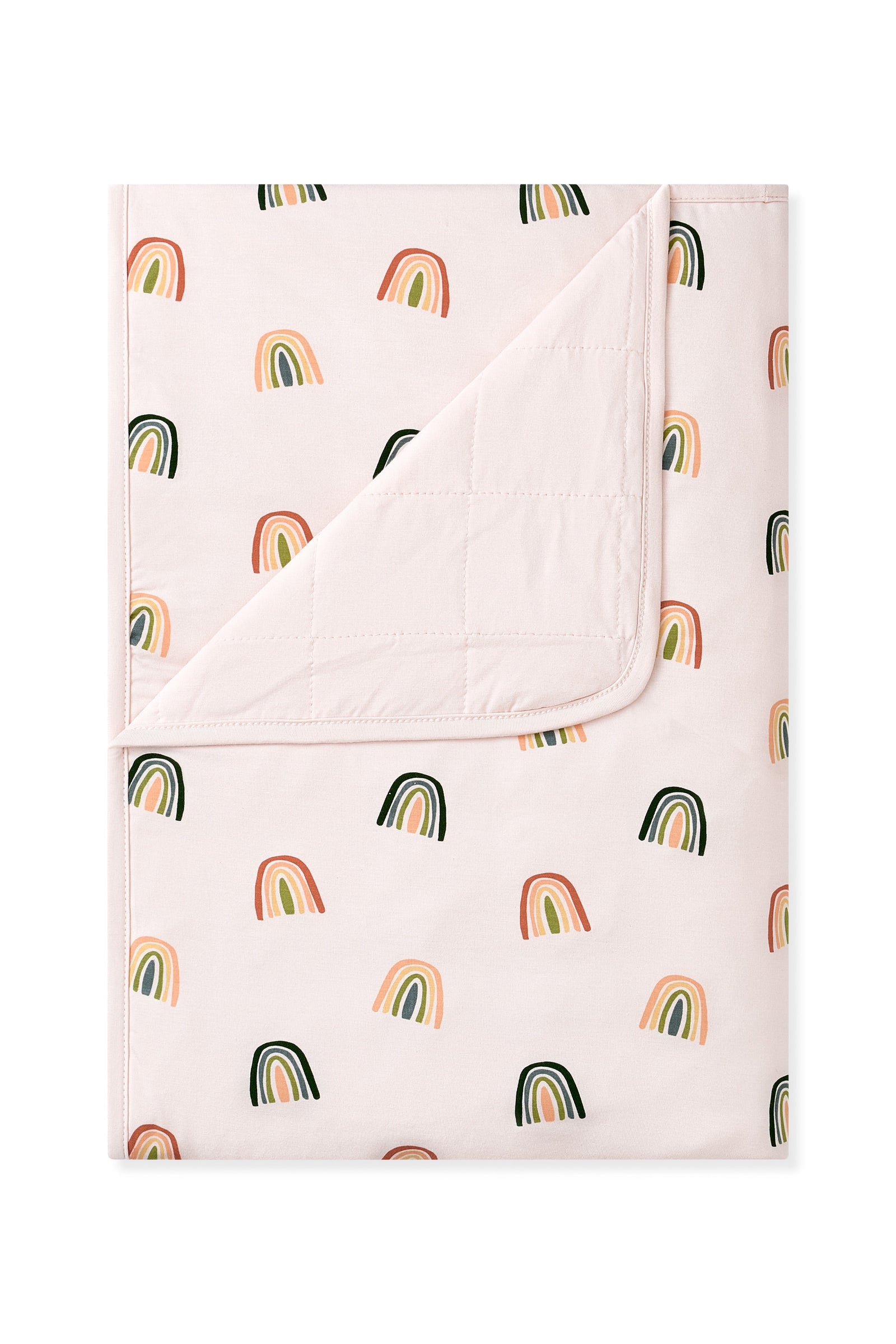 Toddler Blanket in Retro Rainbow 1.0 - Image 2