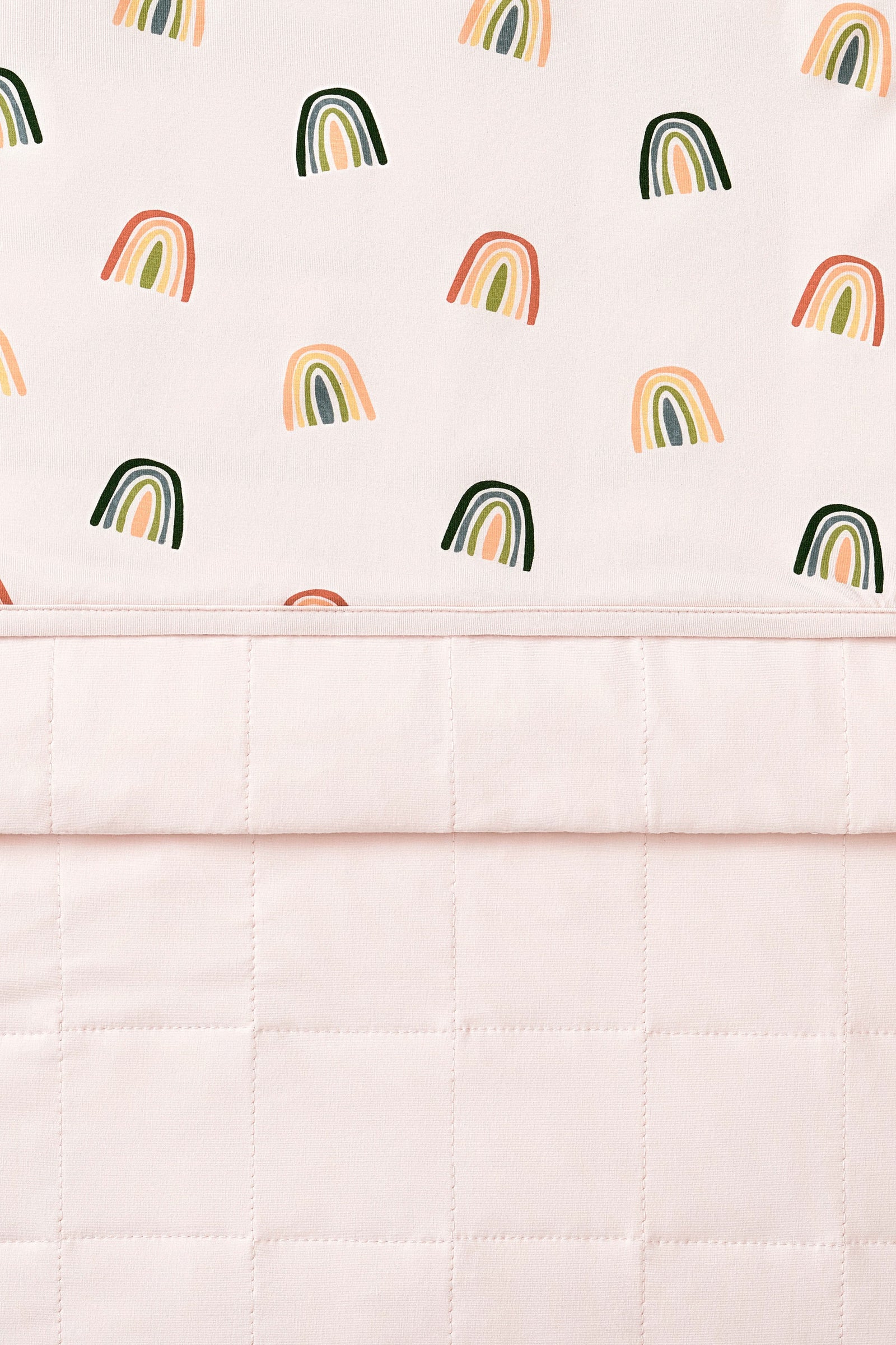 Toddler Blanket in Retro Rainbow 1.0 - Image 6
