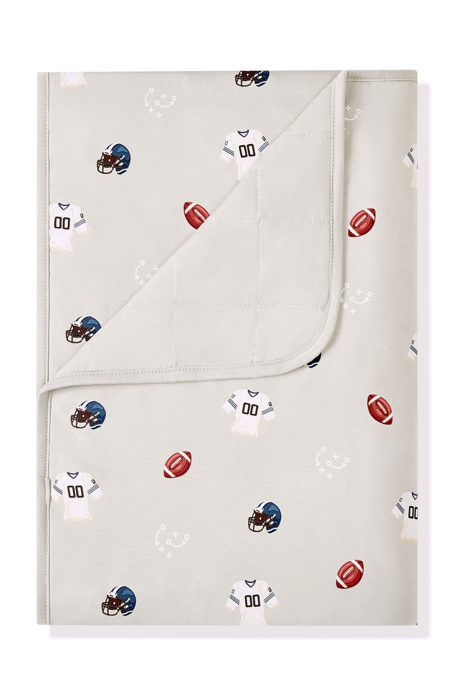 Toddler Blanket in Vintage Football 1.0 - Image 2