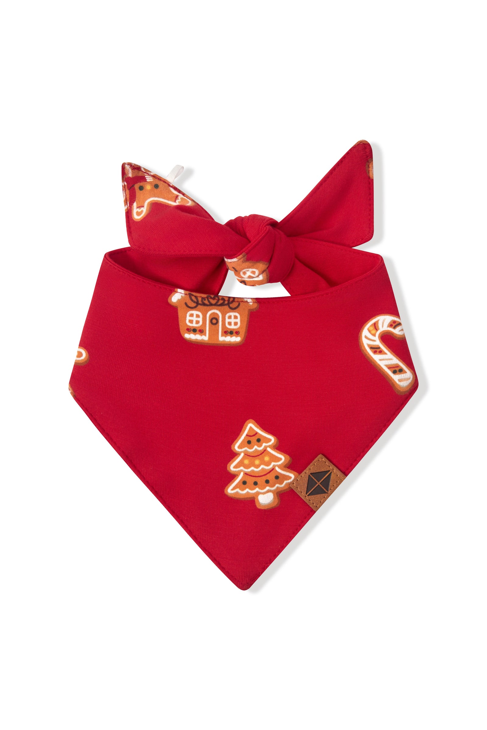 Dog Bandana in Gingerbread - Image 2