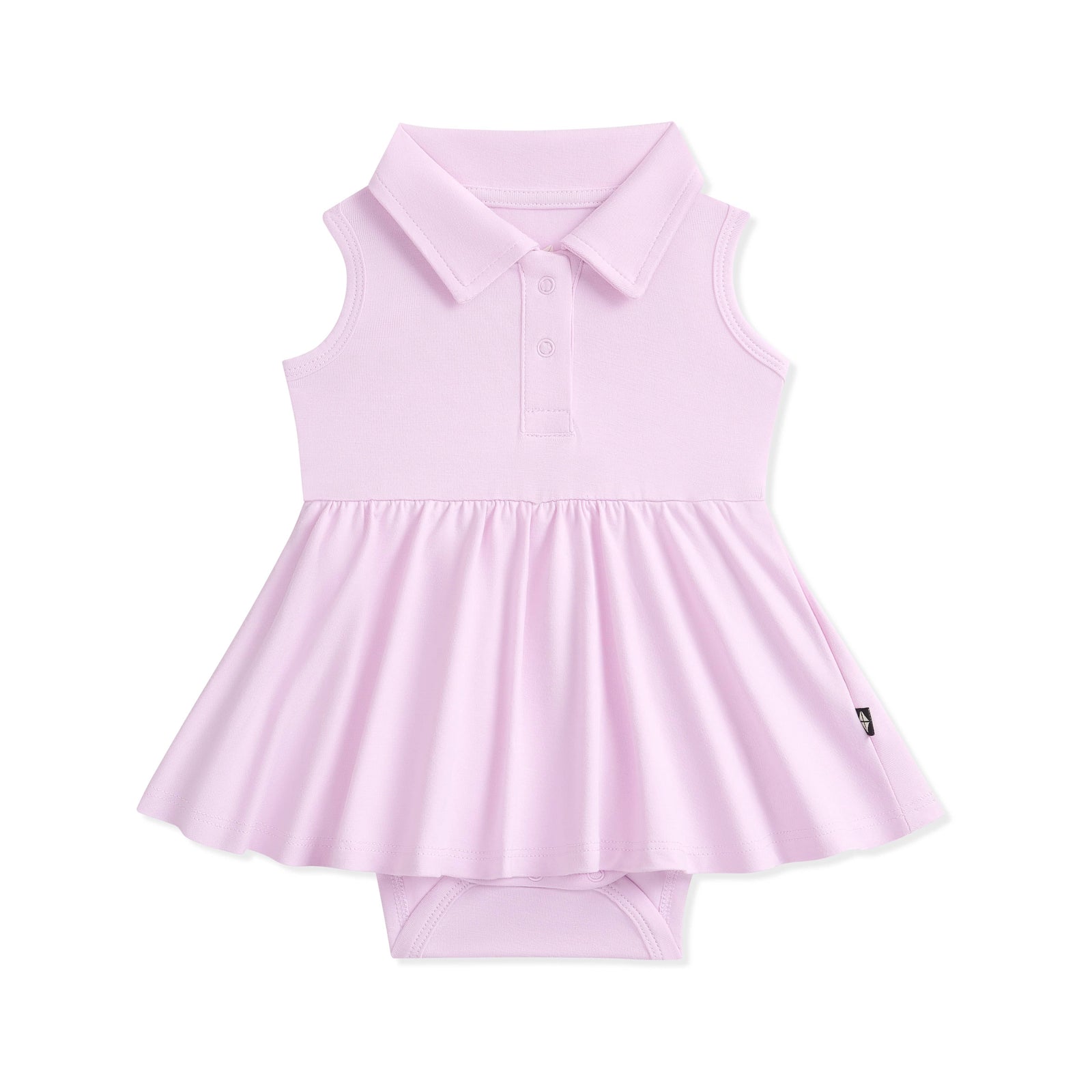 Polo Bodysuit Dress in Thistle - Image 2