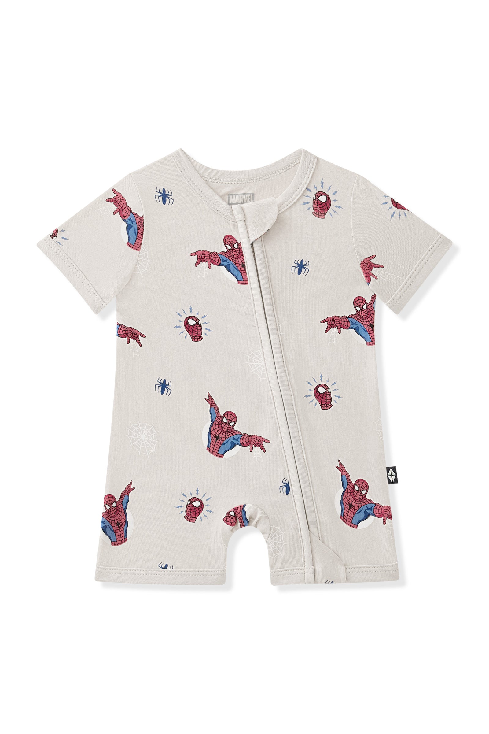 Zipper Shortall Romper in Spider-Man - Image 2