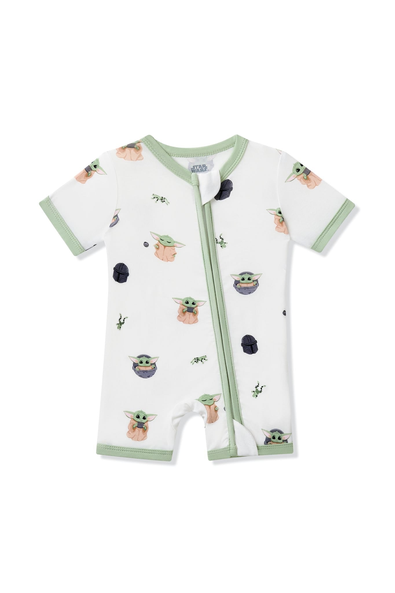 Zipper Shortall Romper in Grogu™ - Image 2