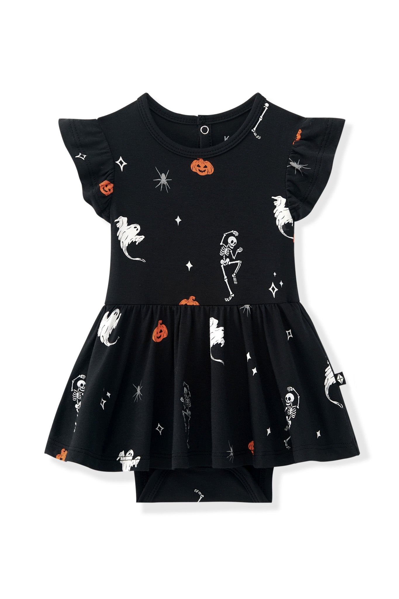 Twirl Bodysuit Dress in Halloween Friends - Image 2