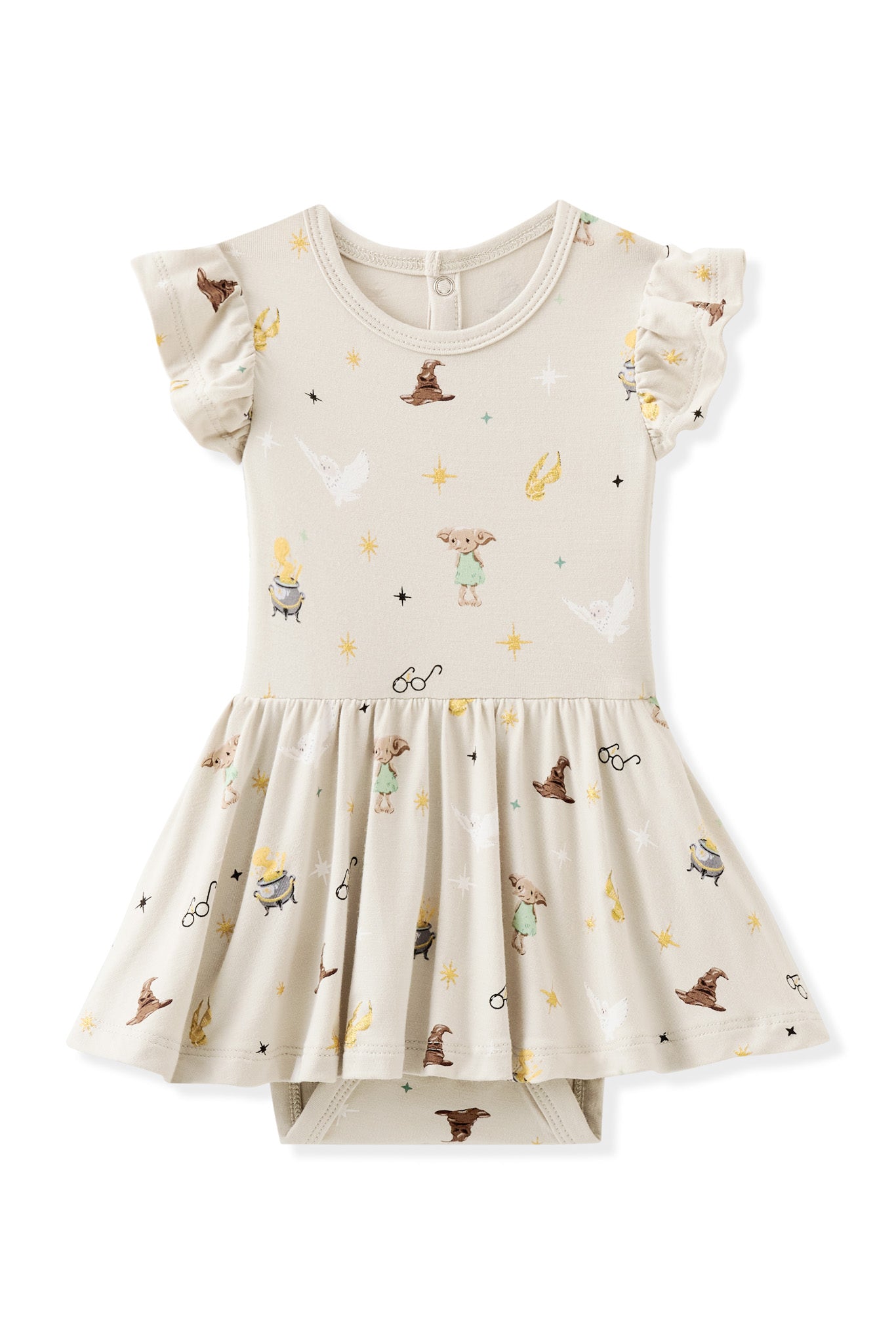 Twirl Bodysuit Dress in Starry Icon - Image 2