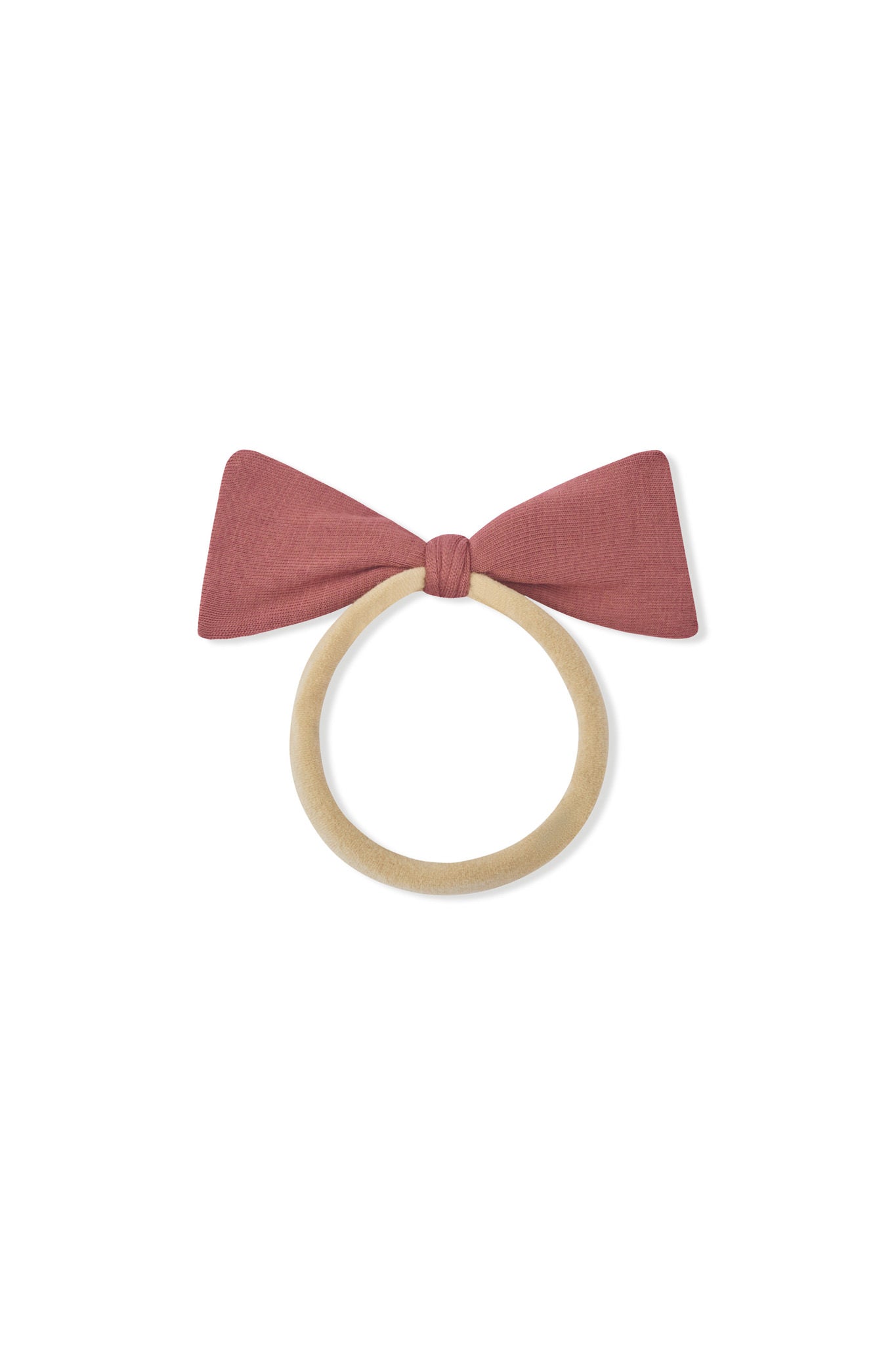 Tiny Nylon Bow in Ember - Image 2