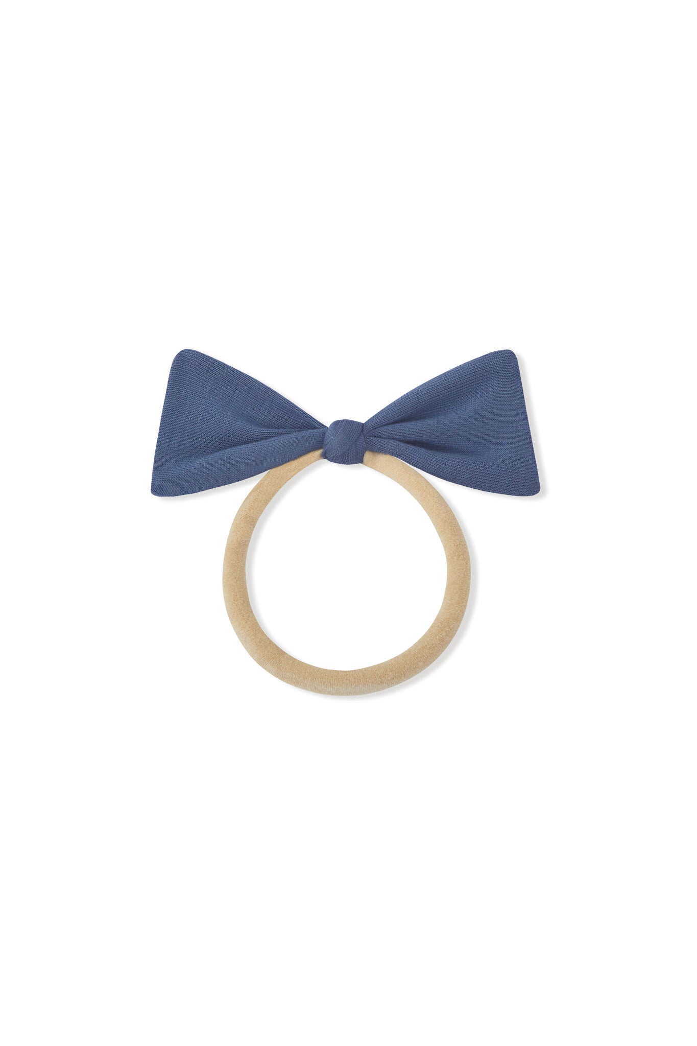 Tiny Nylon Bow in Oxford - Image 2