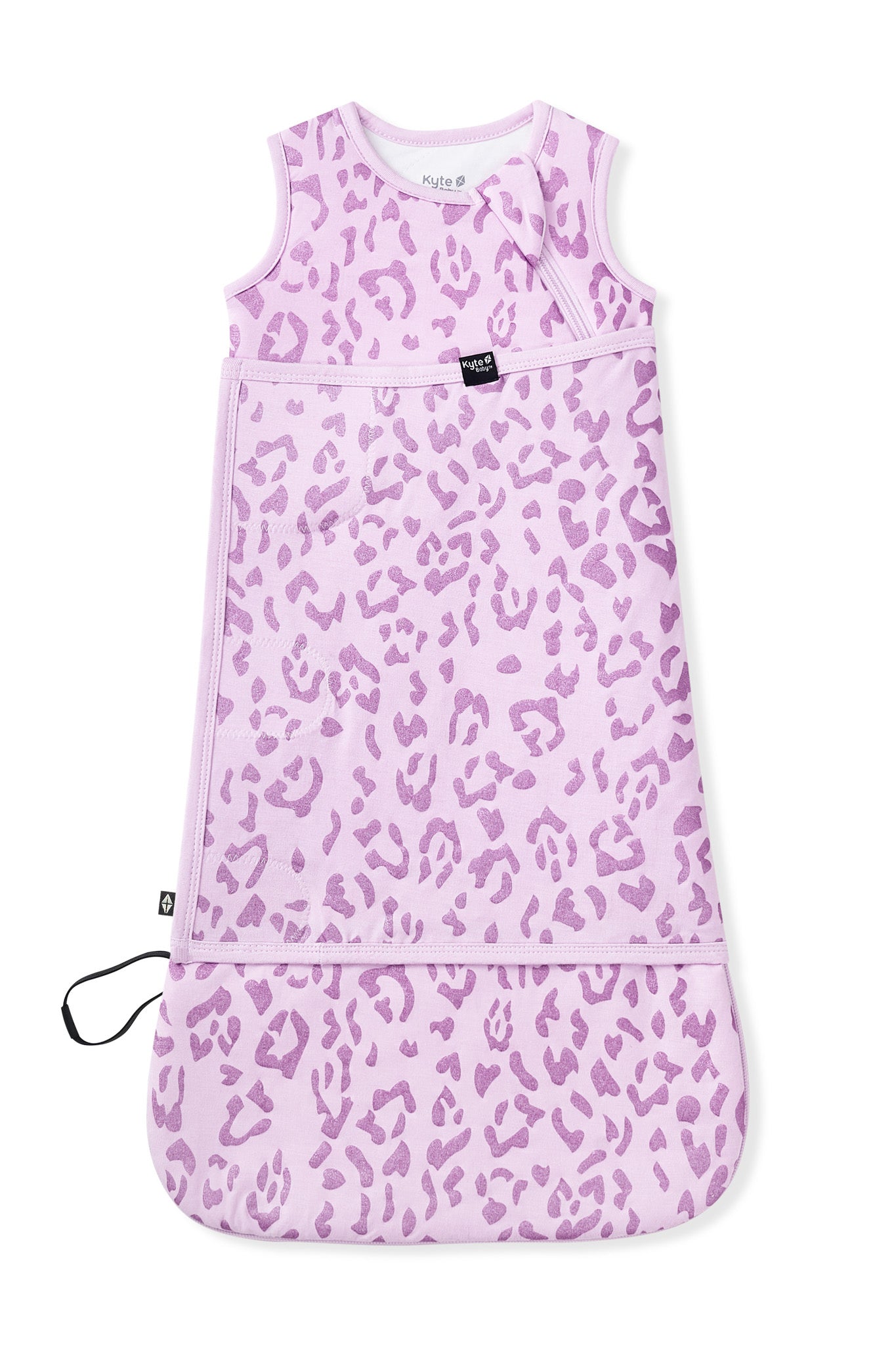 Sleep Bag Swaddler in Thistle Leopard 1.0 - Image 2