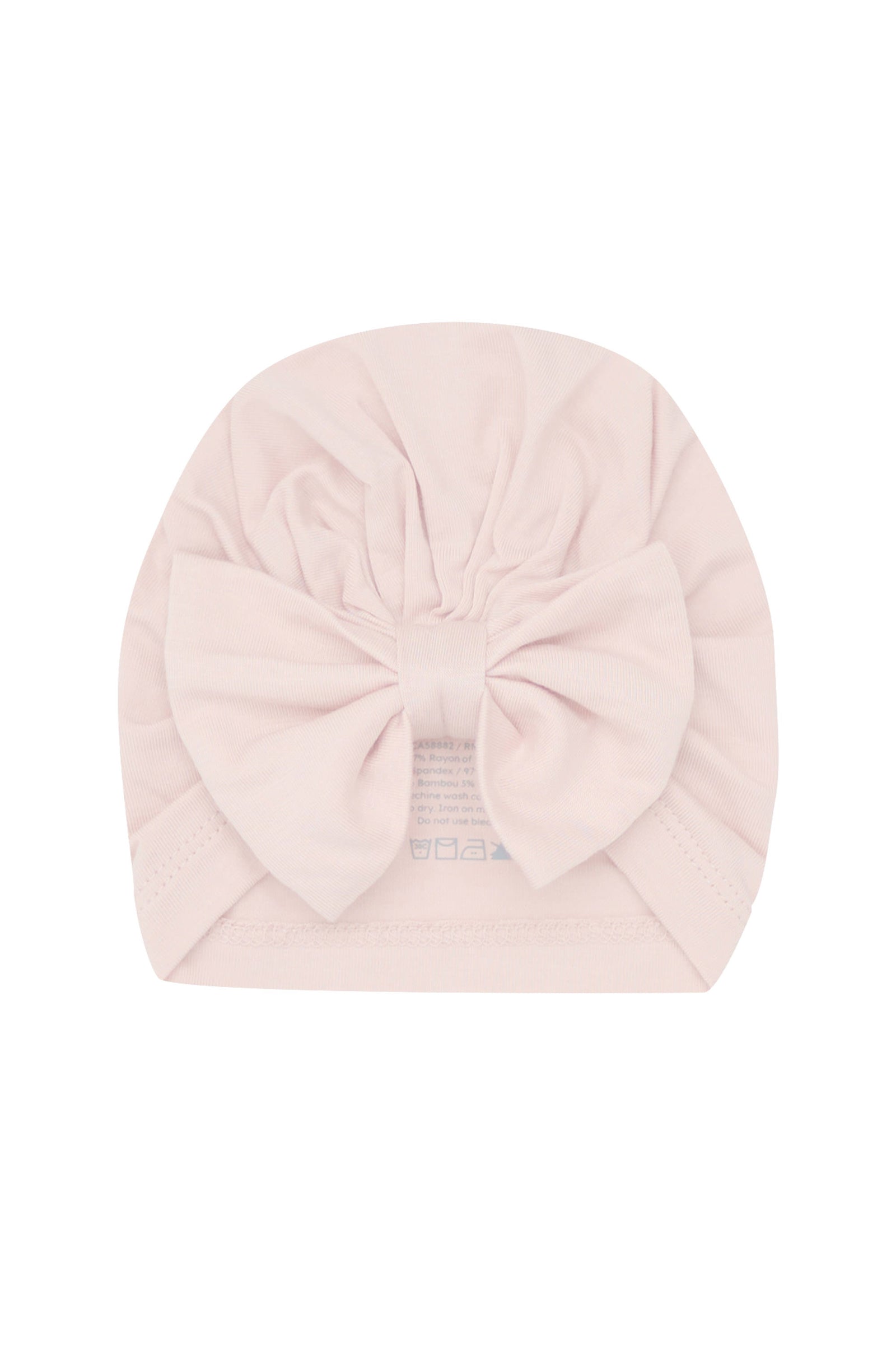 Bow Headwrap in Blush - Image 2