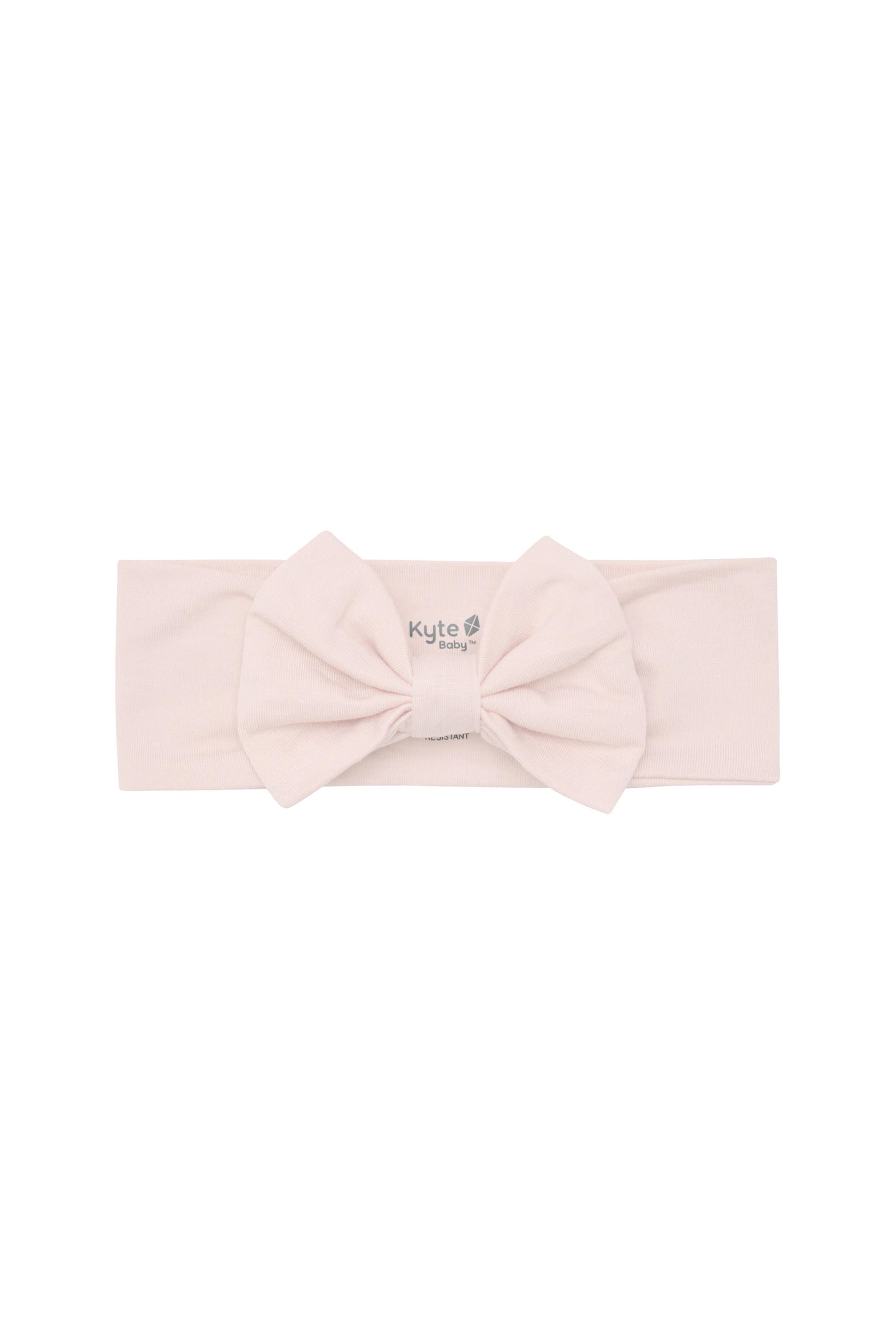 Bow Headband in Blush - Image 2