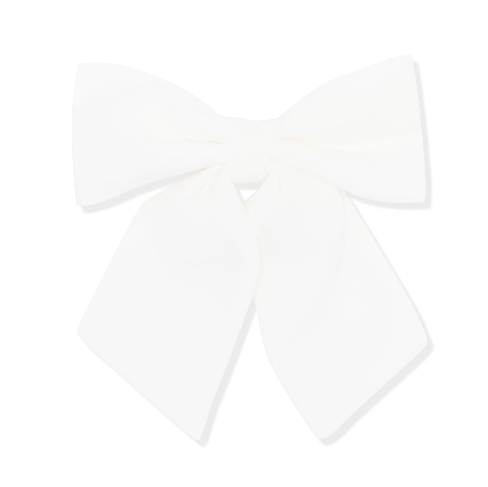 Large Alligator Clip Bow in Cloud - Image 2