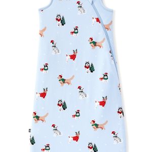 Sleep Bag in Holiday Pups 2.5