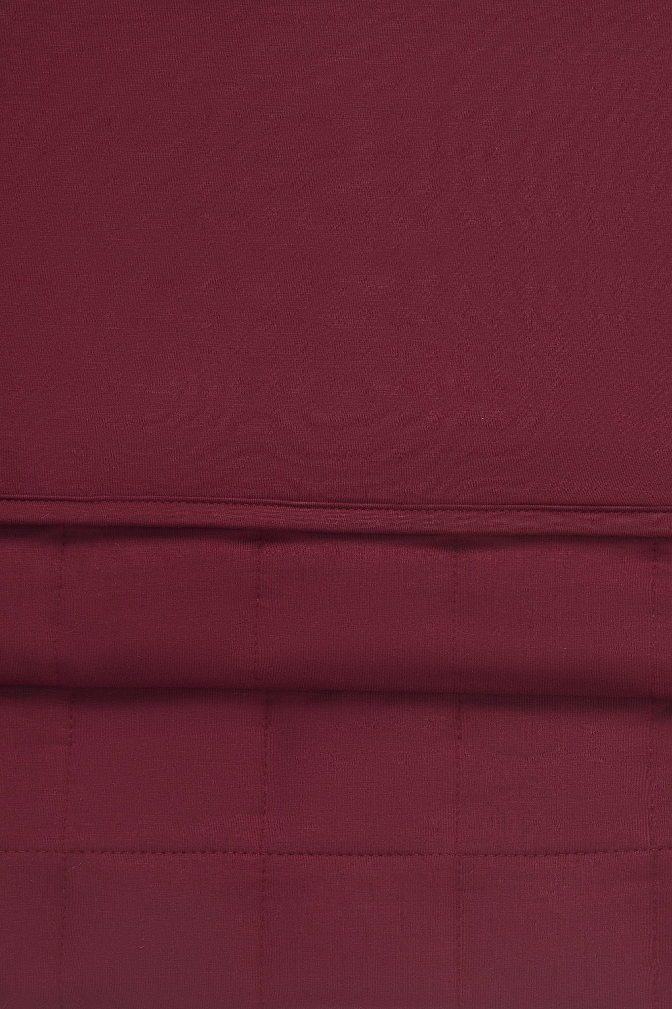 Adult Quilted Blanket in Burgundy 2.5 - Image 4