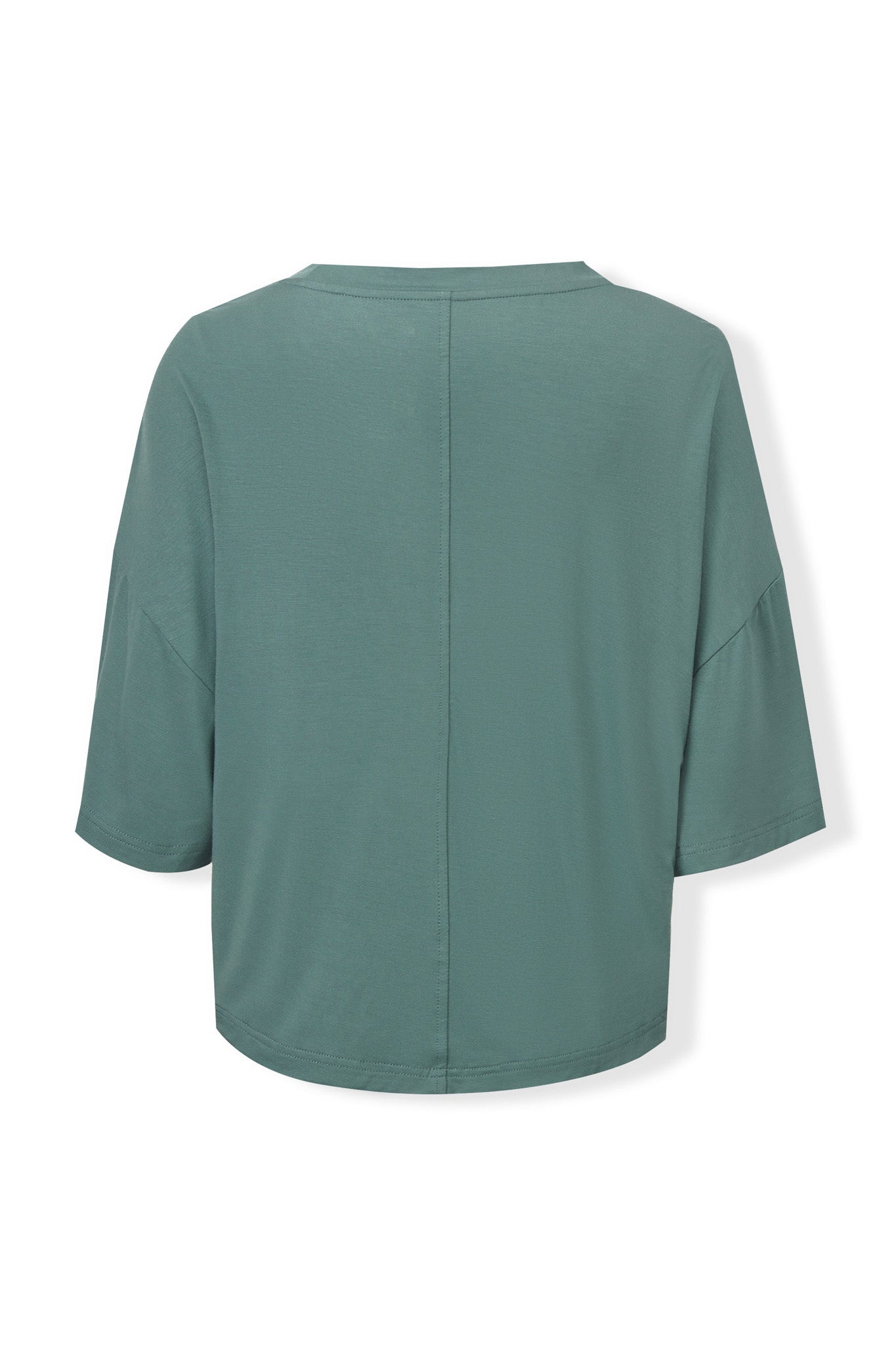 Women's Short Sleeve Boxy Tee in Pine - Image 6