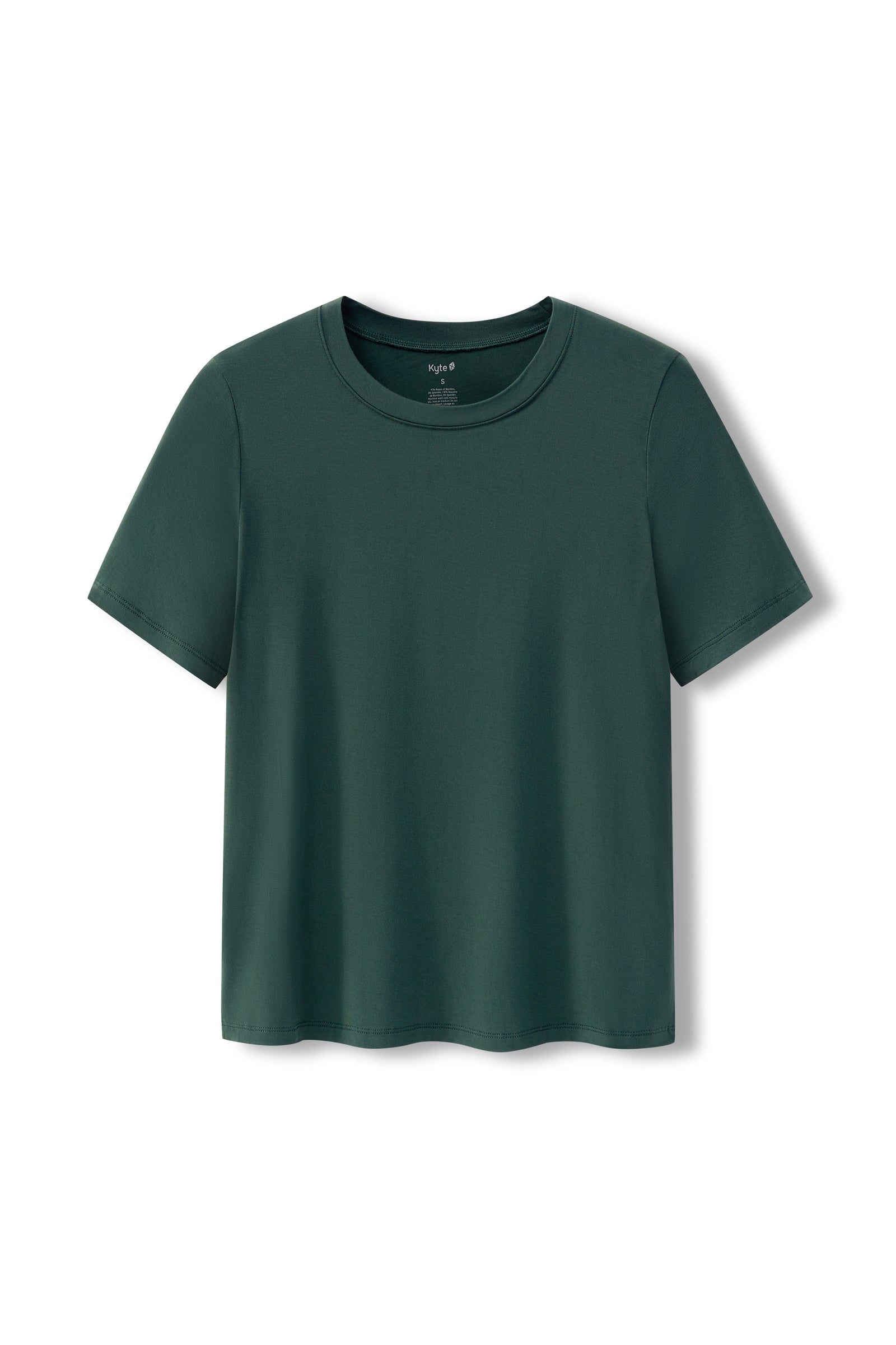 Women's Crew Neck Tee in Cypress - Image 3
