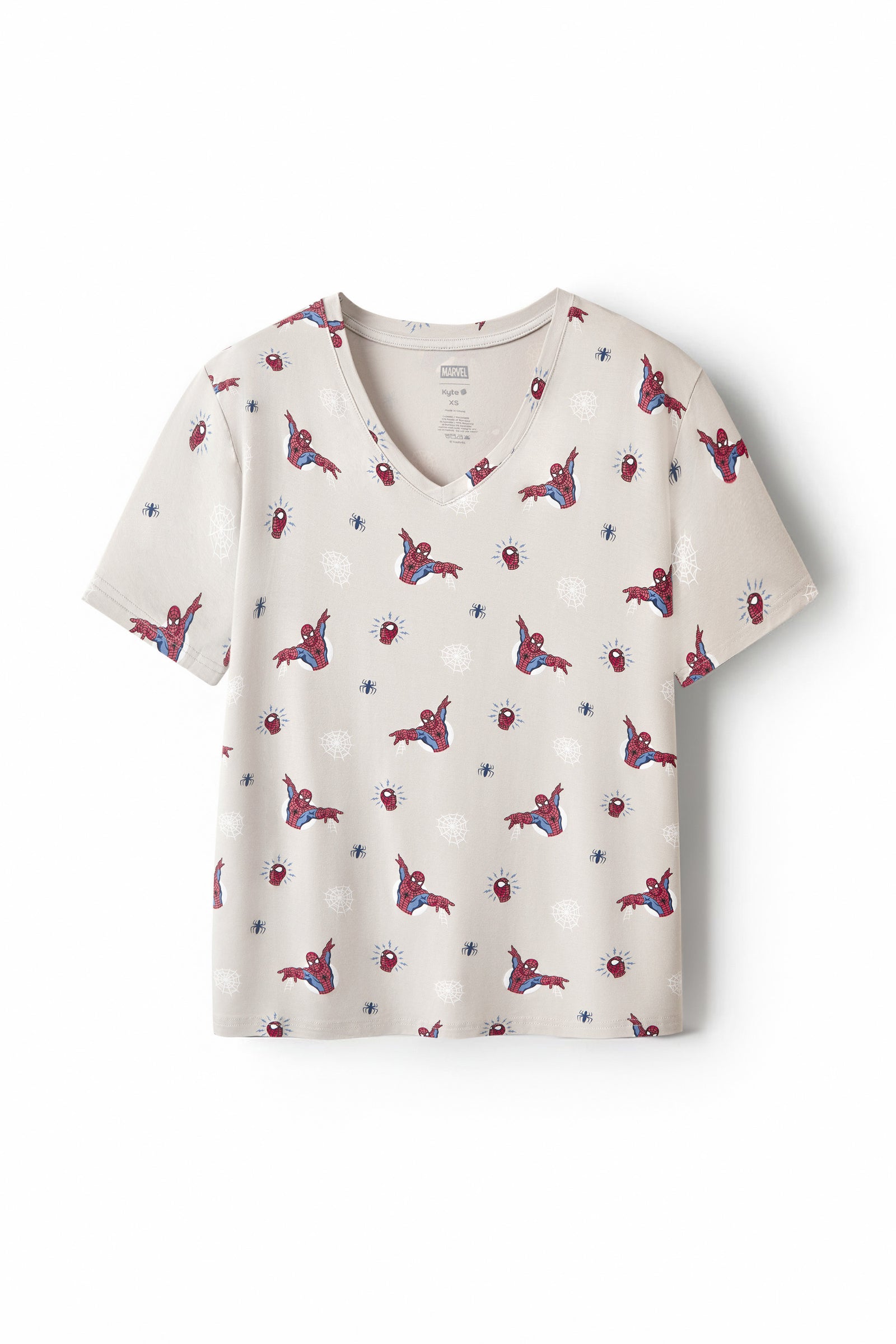 Women's Oversized V-Neck Tee in Spider-Man - Image 2