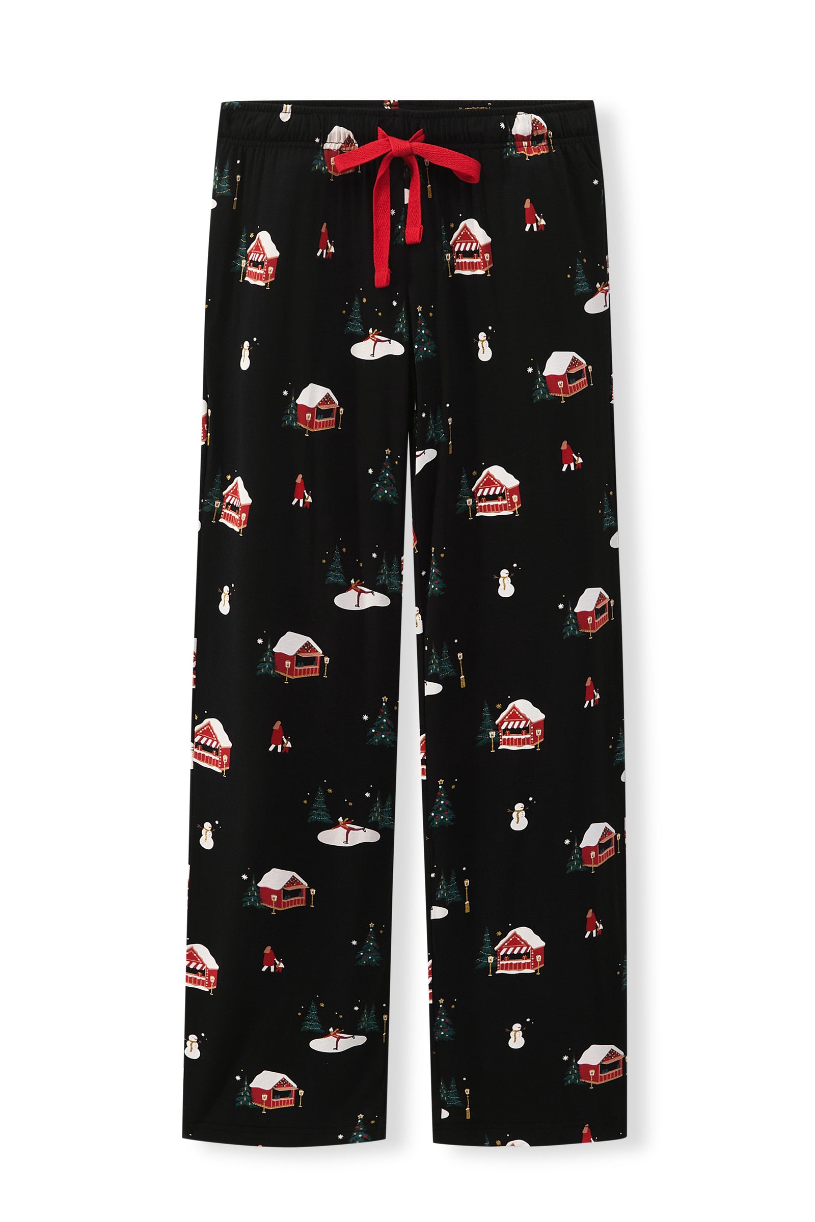 Women's Lounge Pants in Winter Wonderland - Image 8