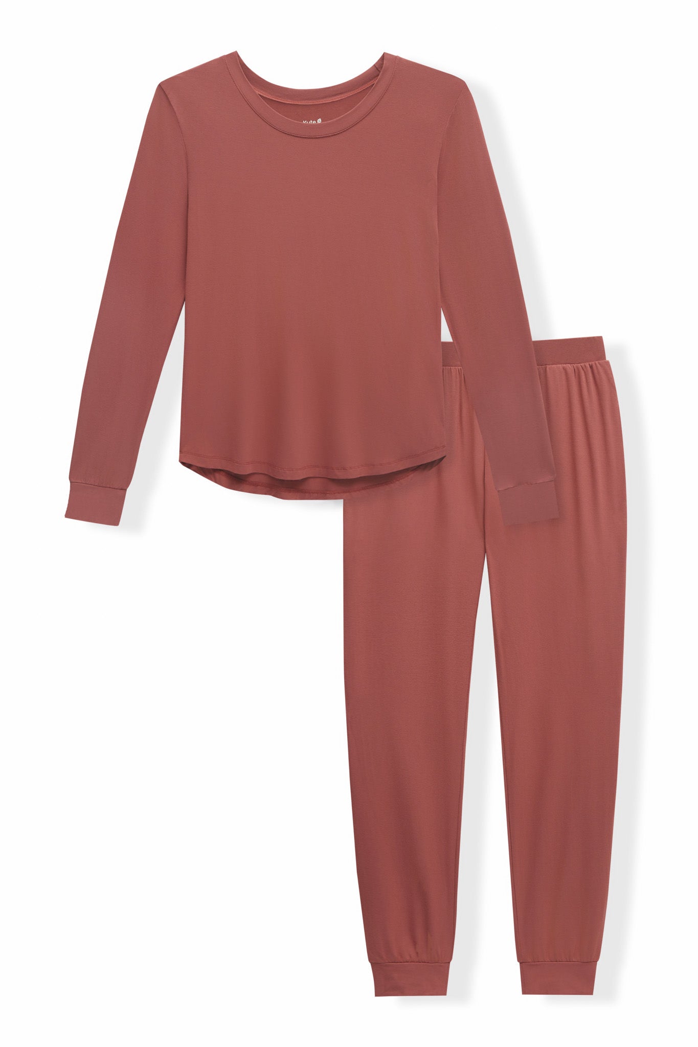 Women's Jogger Pajama Set in Ember - Image 5
