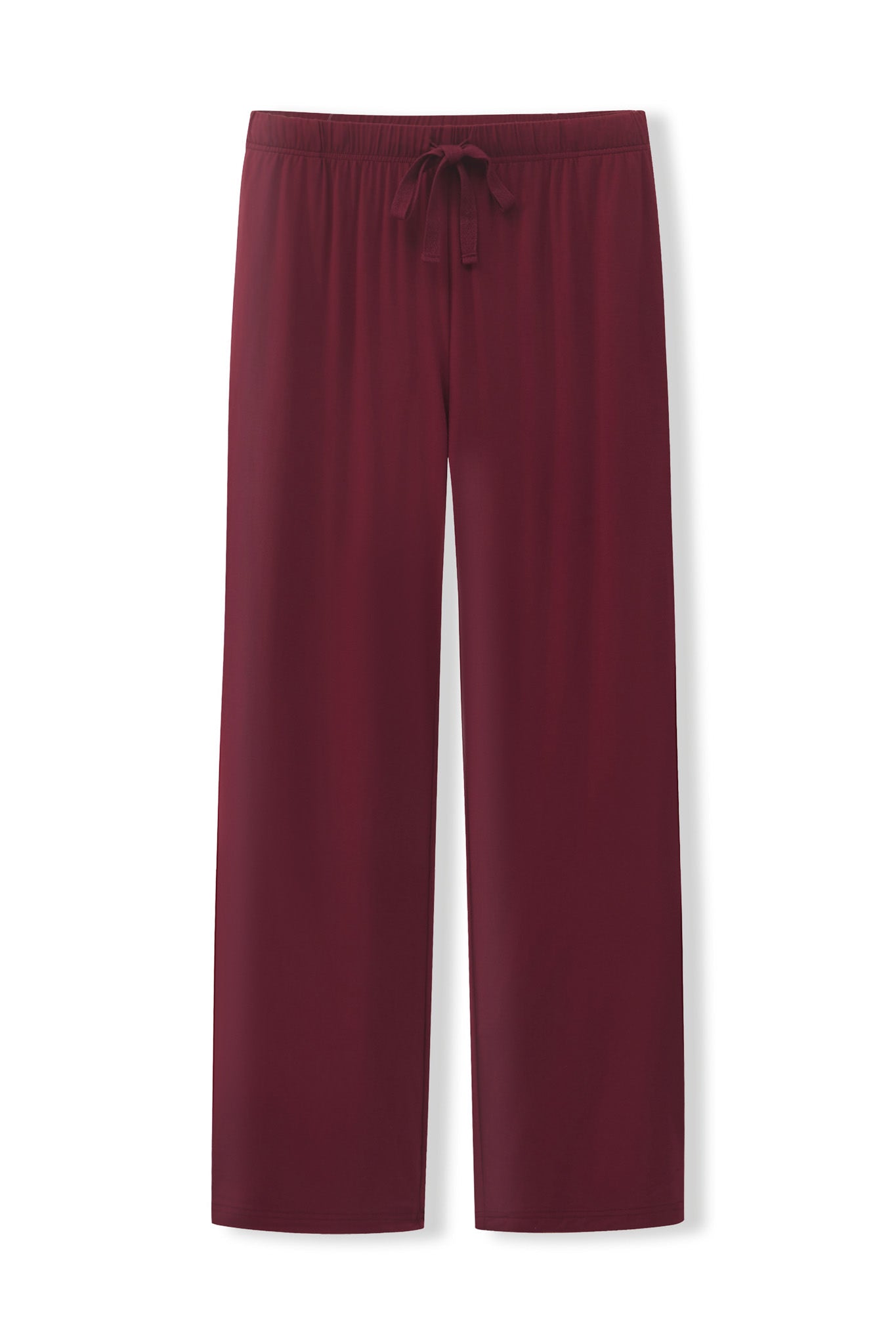 Men's Lounge Pants in Burgundy - Image 2