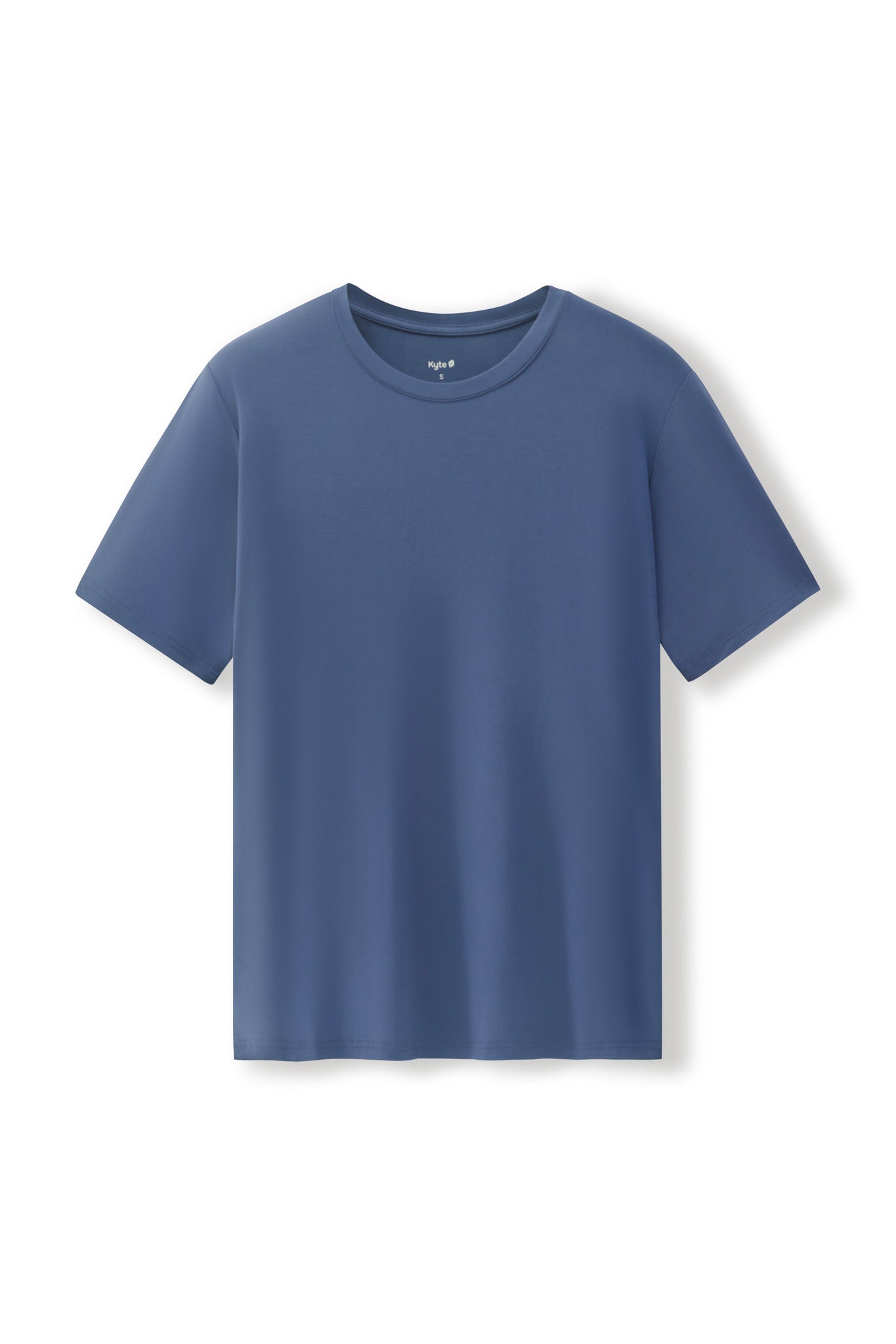 Men's Crew Neck Tee in Oxford - Image 2