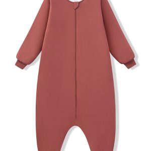 Long Sleeve Adult Sleep Bag Walker in Ember