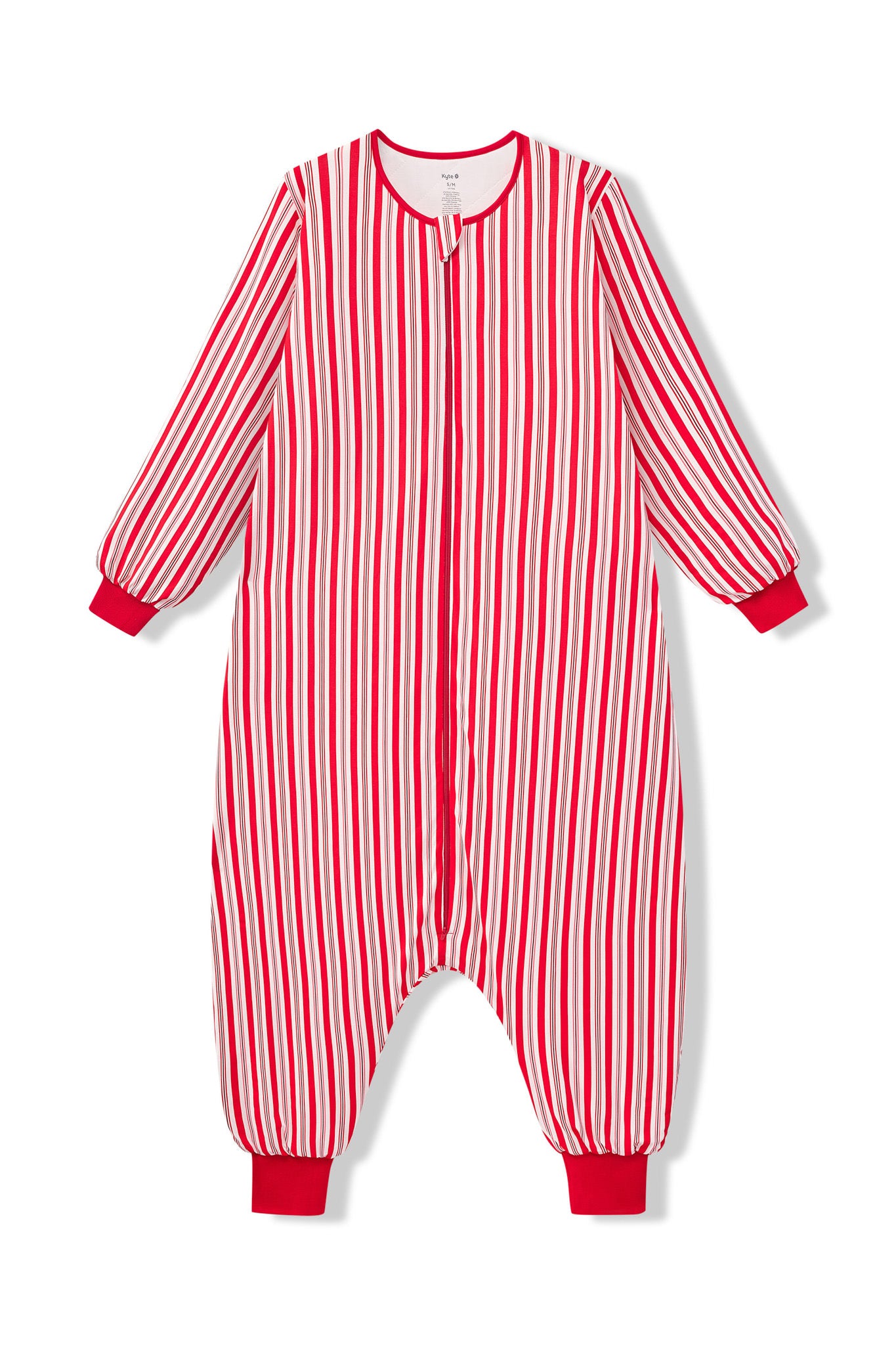 Long Sleeve Adult Sleep Bag Walker in Peppermint Stripe - Image 5