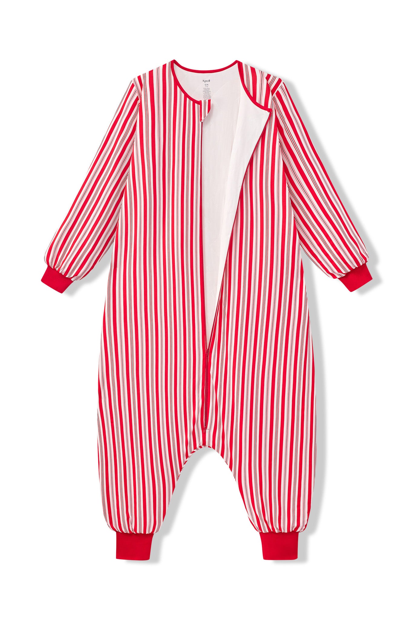 Long Sleeve Adult Sleep Bag Walker in Peppermint Stripe - Image 6
