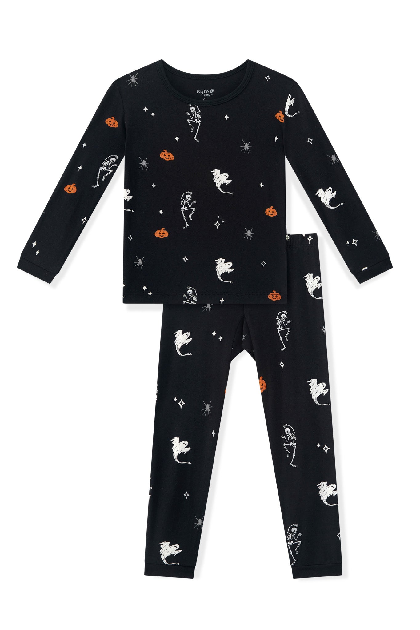 Long Sleeve Pajamas in Halloween Friends - Image 2