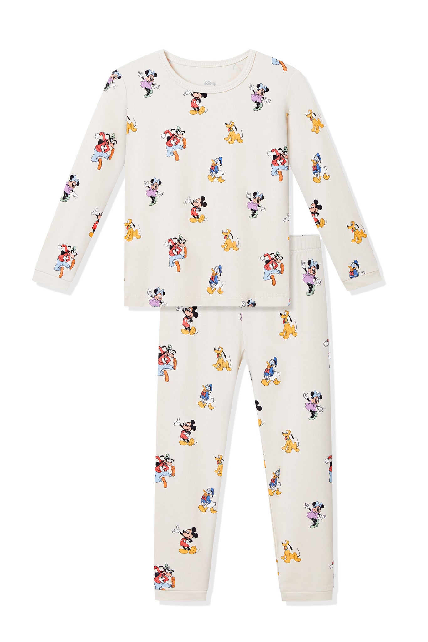Long Sleeve Pajamas in Mickey Mouse & Friends - Image 2
