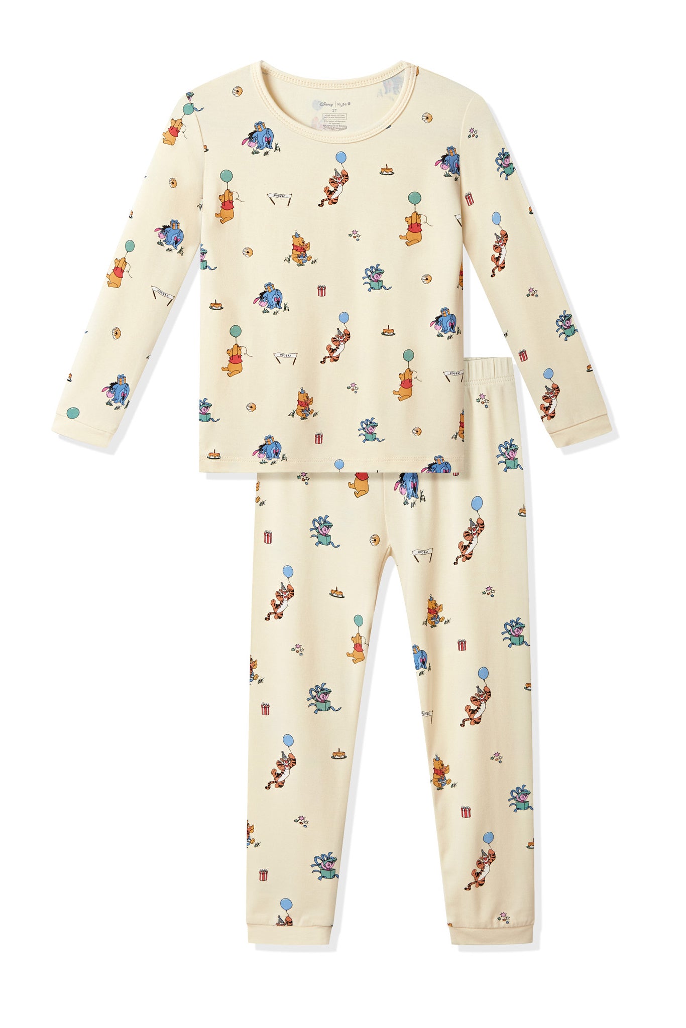 Long Sleeve Pajamas in Winnie the Pooh Celebration - Image 2