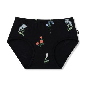 Undies in Midnight Wildflower