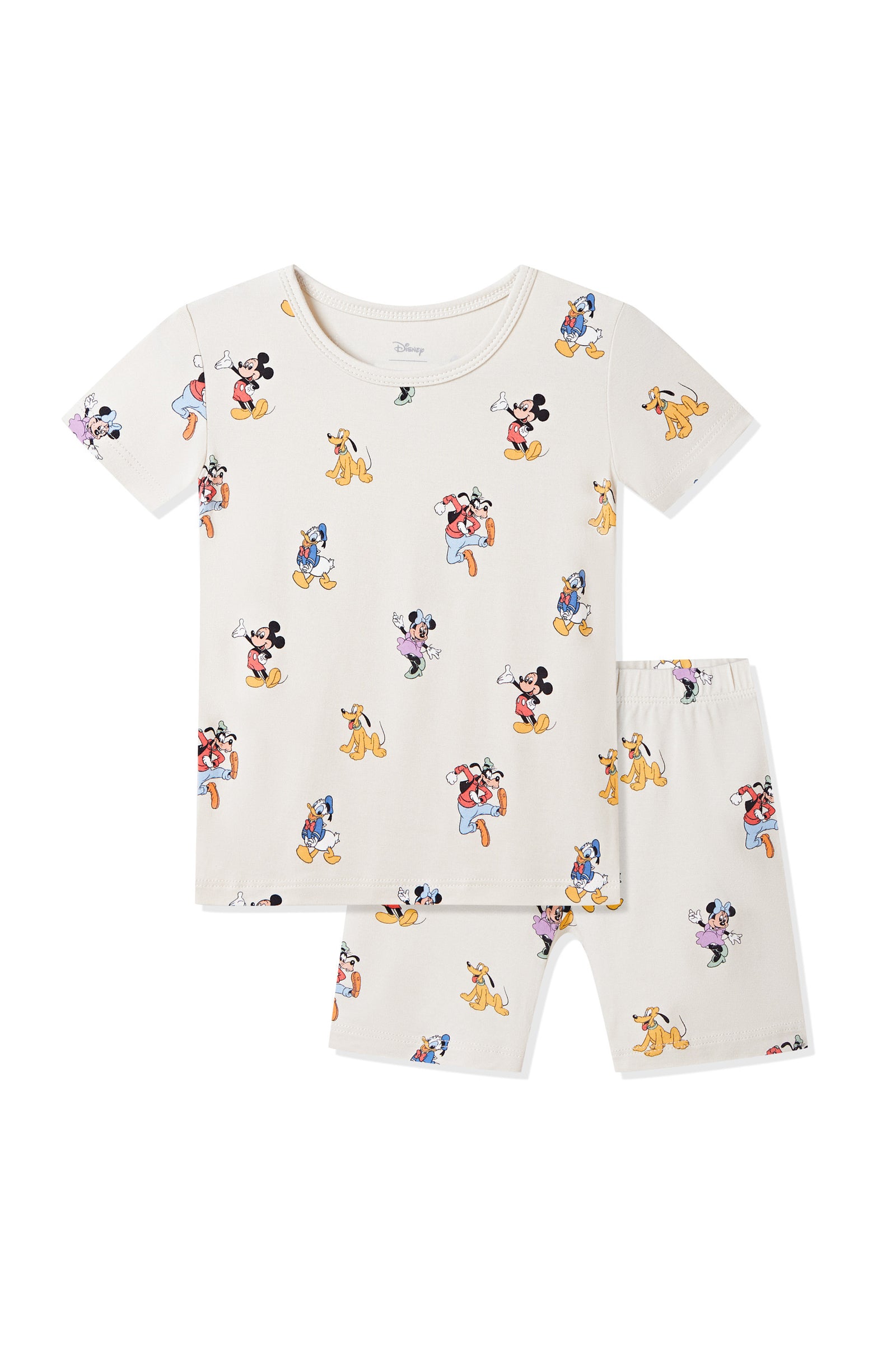 Short Sleeve Pajamas in Mickey Mouse & Friends - Image 2