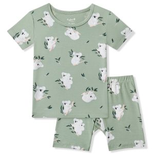 Short Sleeve Pajamas in Koala