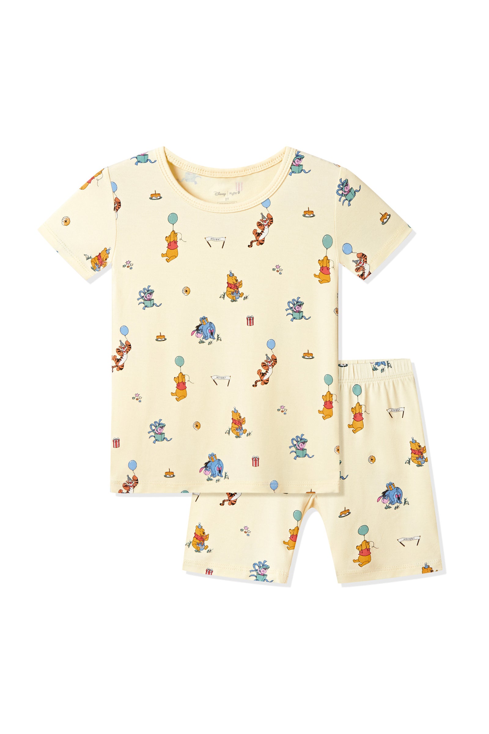 Short Sleeve Pajamas in Winnie the Pooh Celebration - Image 2