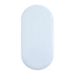 Oval Bassinet Sheet in Breeze