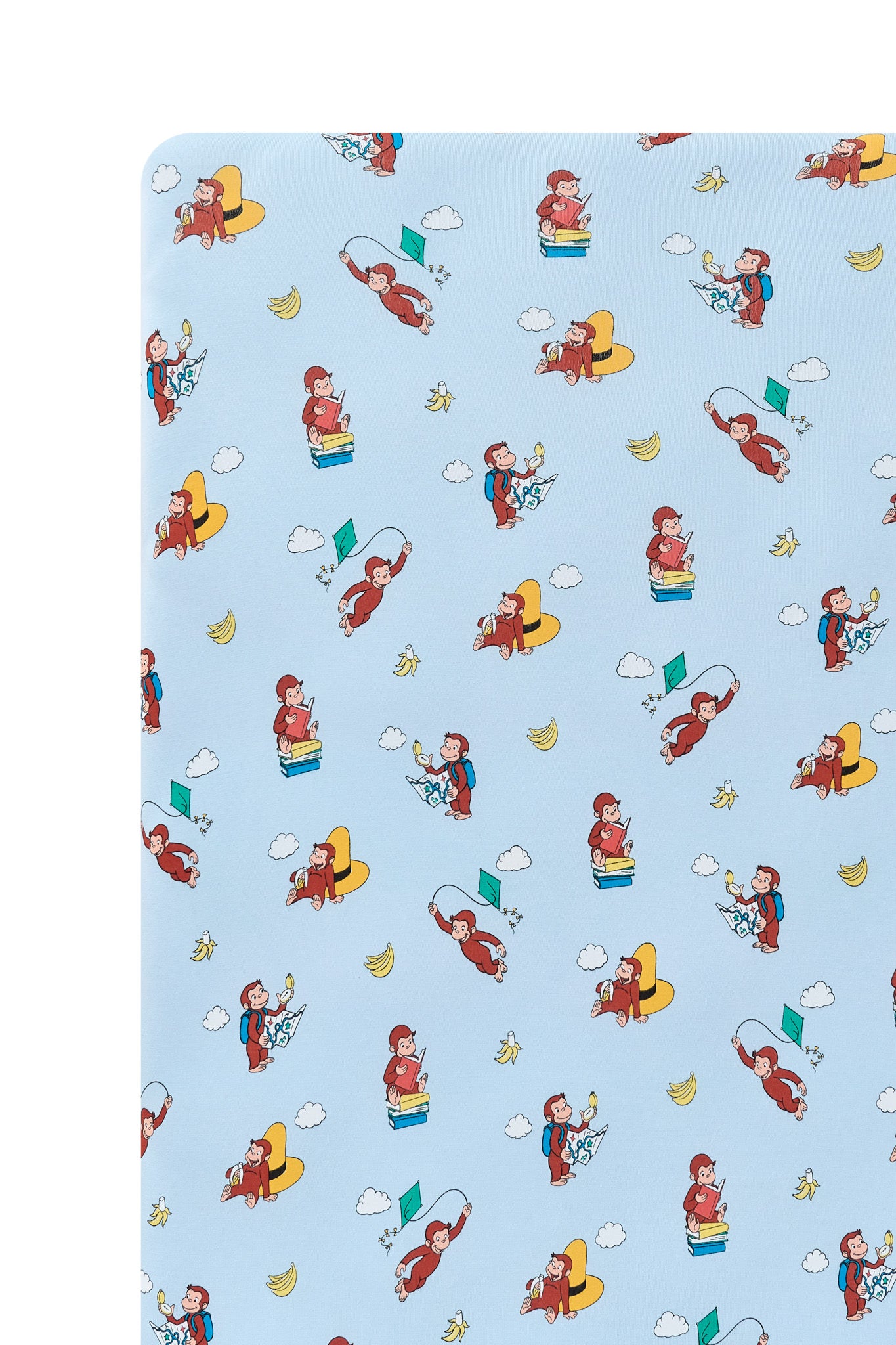 Crib Sheet in Curious George - Image 2