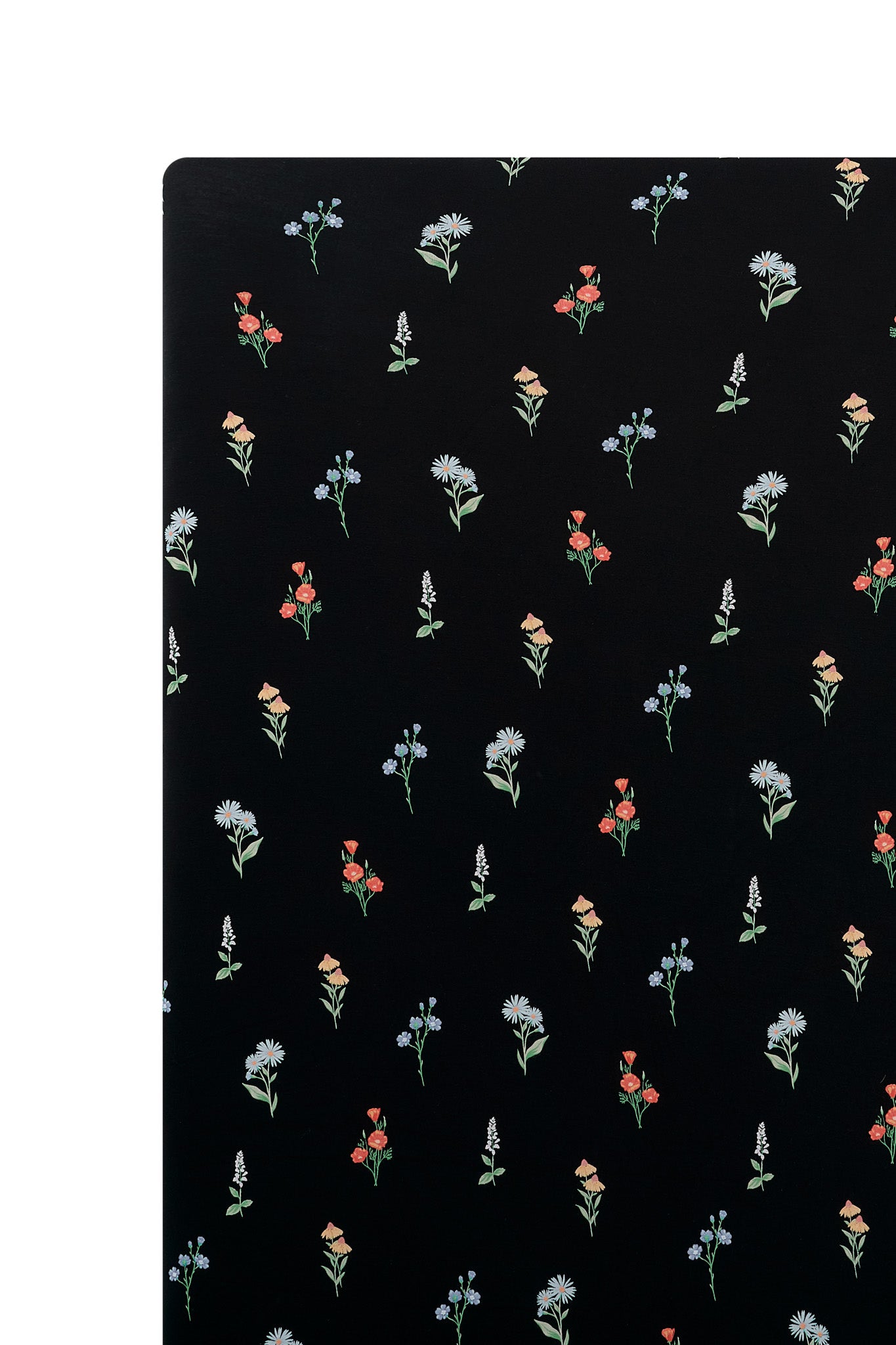 Crib Sheet in Midnight Wildflower - Image 3