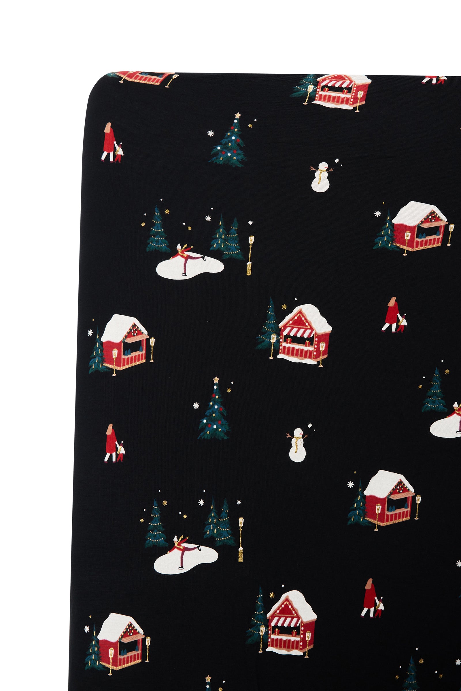 Crib Sheet in Winter Wonderland - Image 3