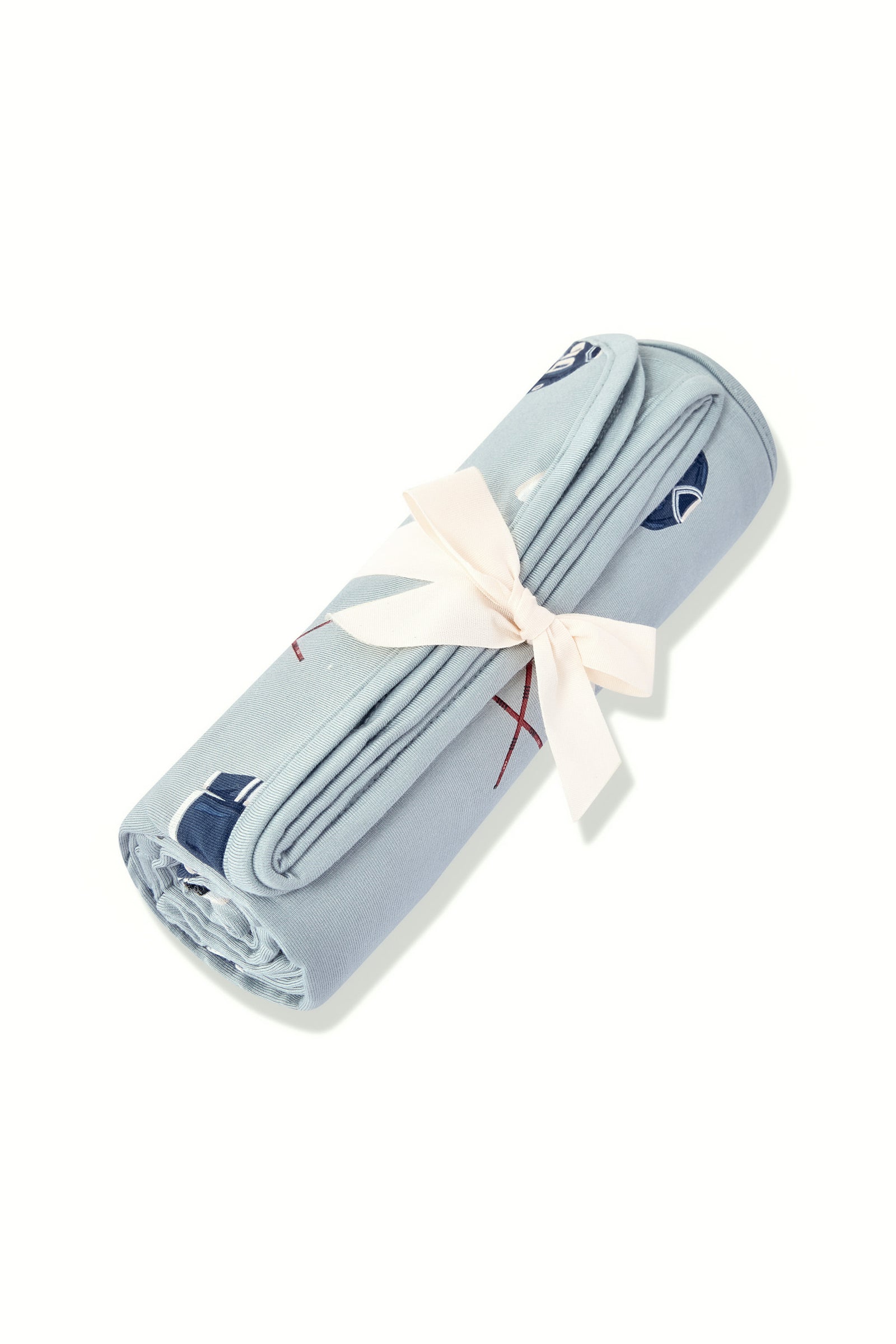 Swaddle Blanket in Vintage Hockey - Image 5