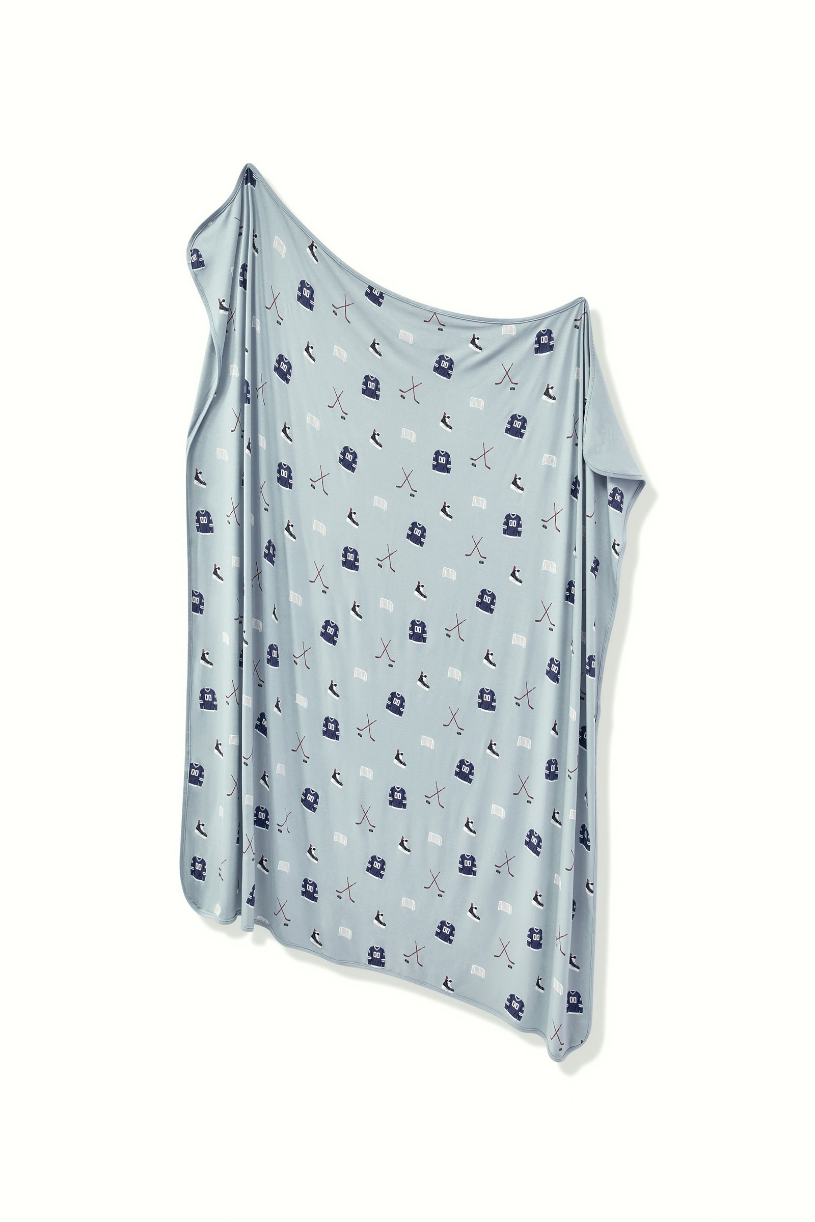 Swaddle Blanket in Vintage Hockey - Image 2