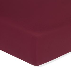 Twin Sheet in Burgundy