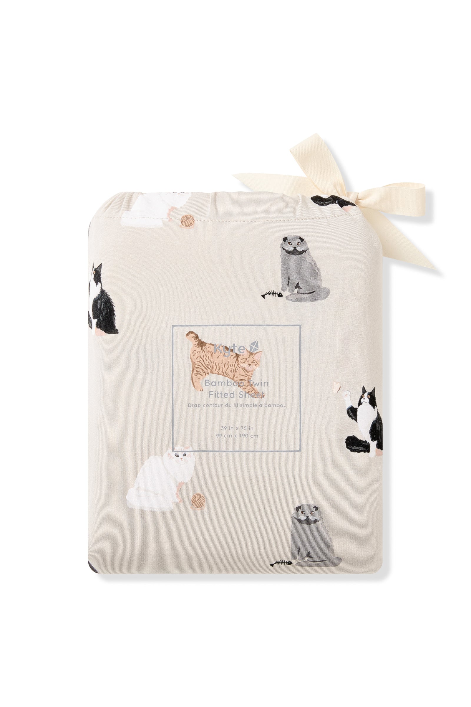 Twin Sheet in Fluffy Cat - Image 4